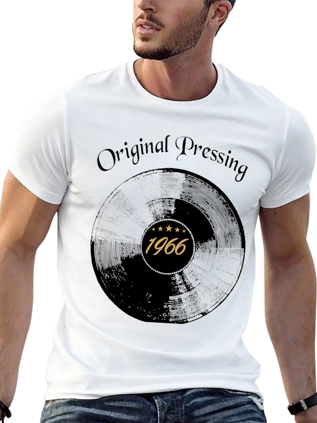 Original Pressing 1966 Black T-Shirt