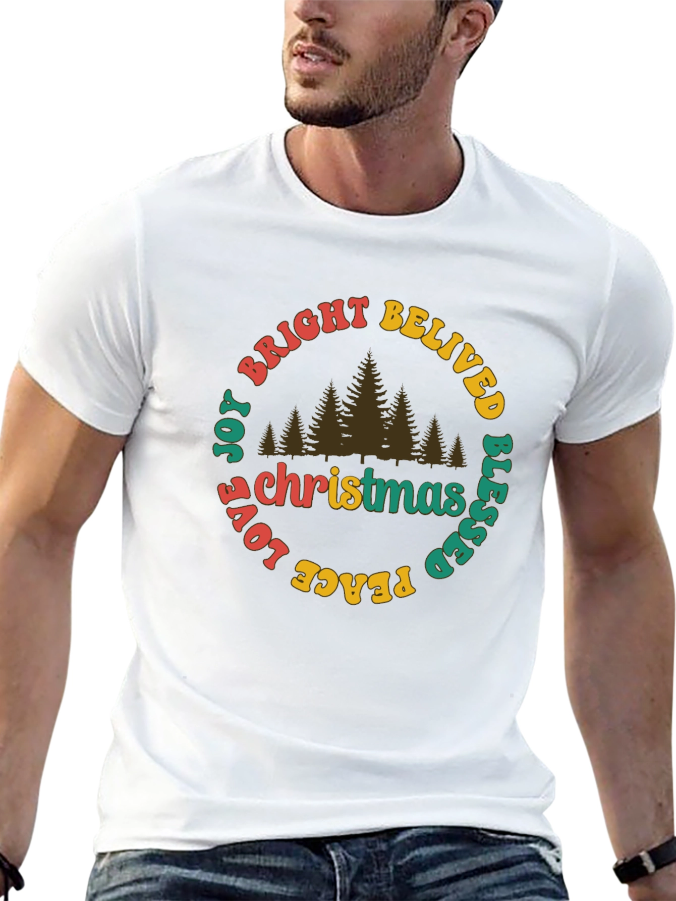 Christmas Joy T-Shirt - Holiday Festive Tee