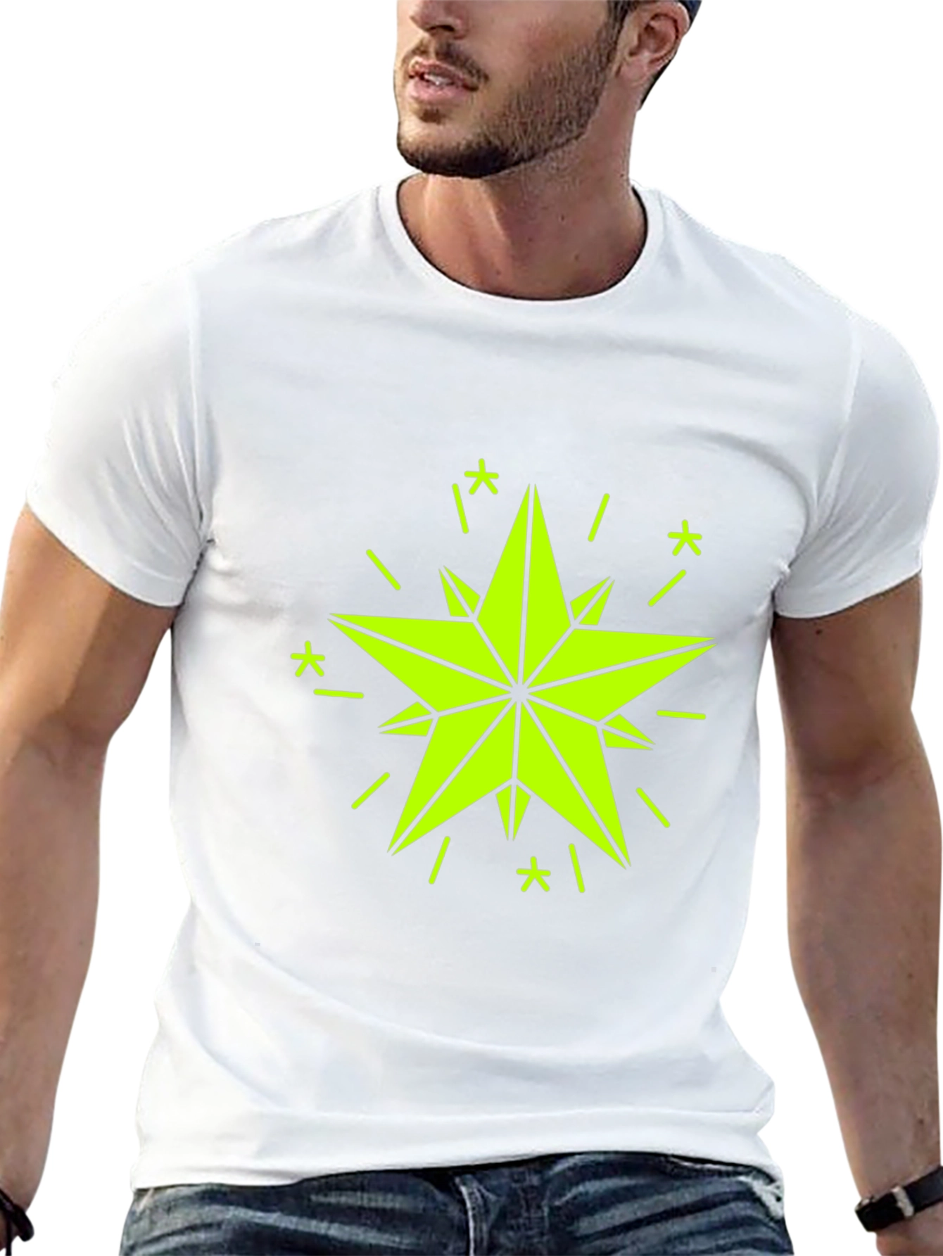 Star Graphic Black T-Shirt