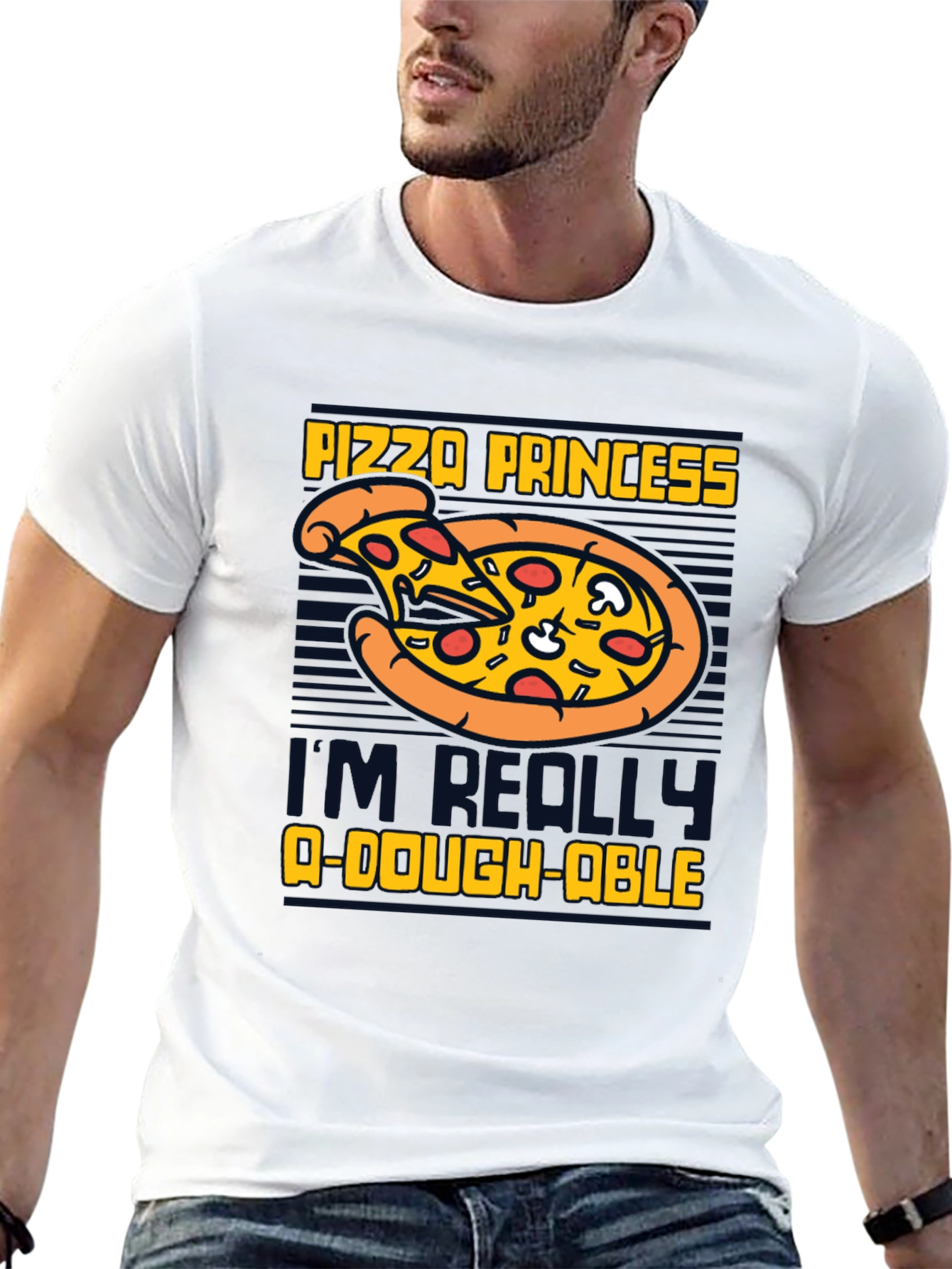 Pizza Princess T-Shirt - Im Really Dough-able