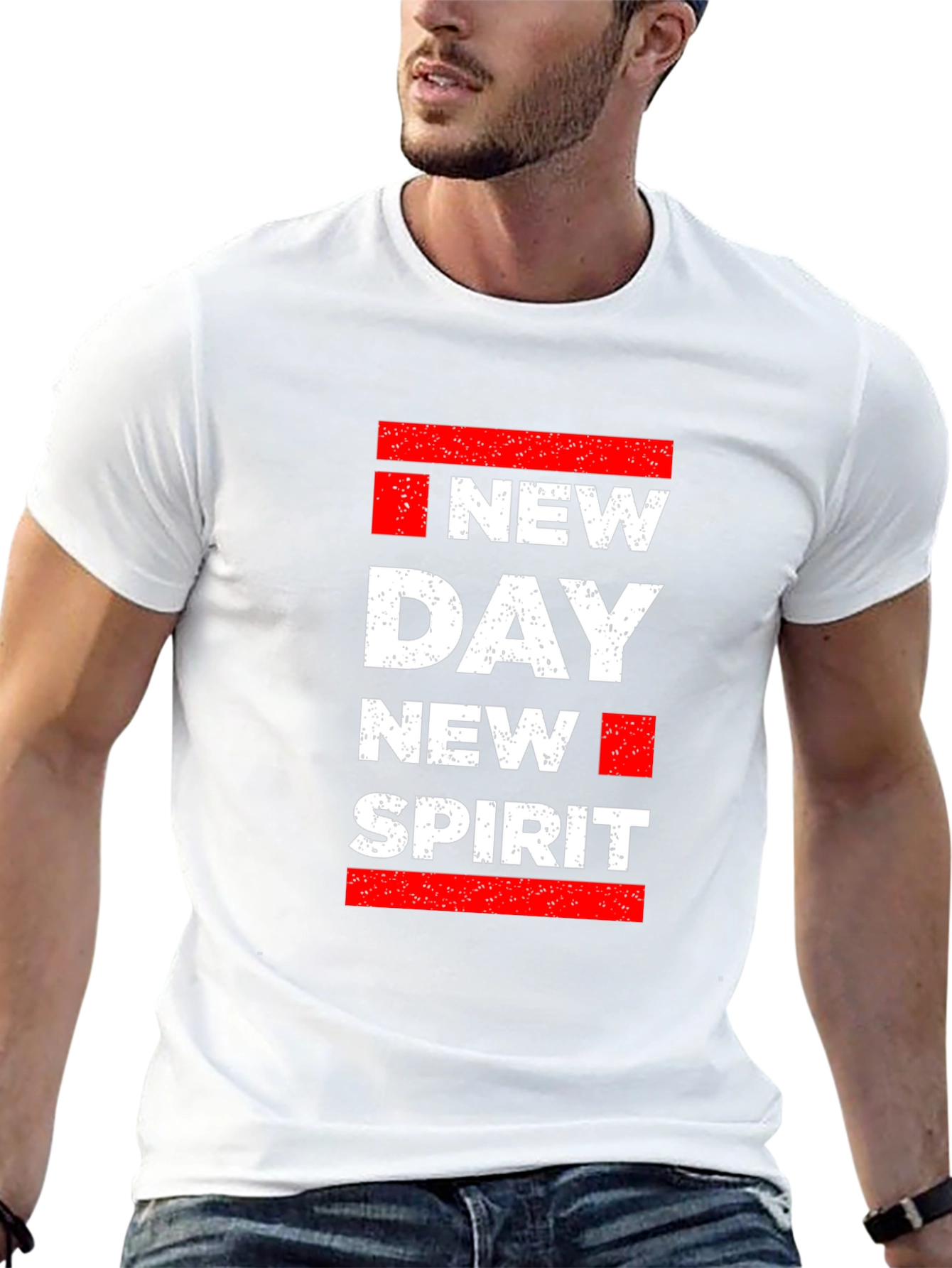 New Day New Spirit Graphic Tee