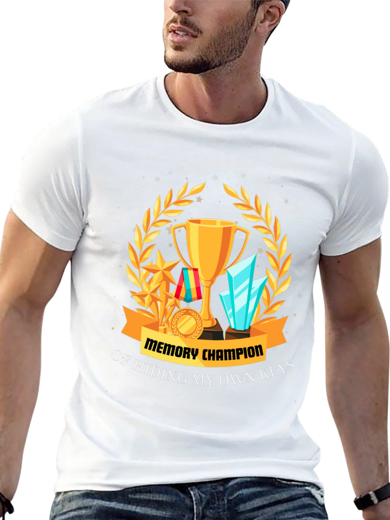 Memory Champion Tee - Hiding My Own Keys!