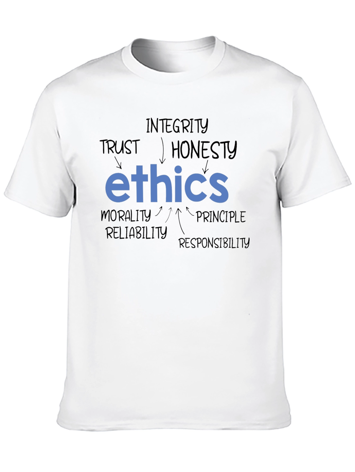 Ethics Values Graphic Tee - Integrity Honesty T-Shirt