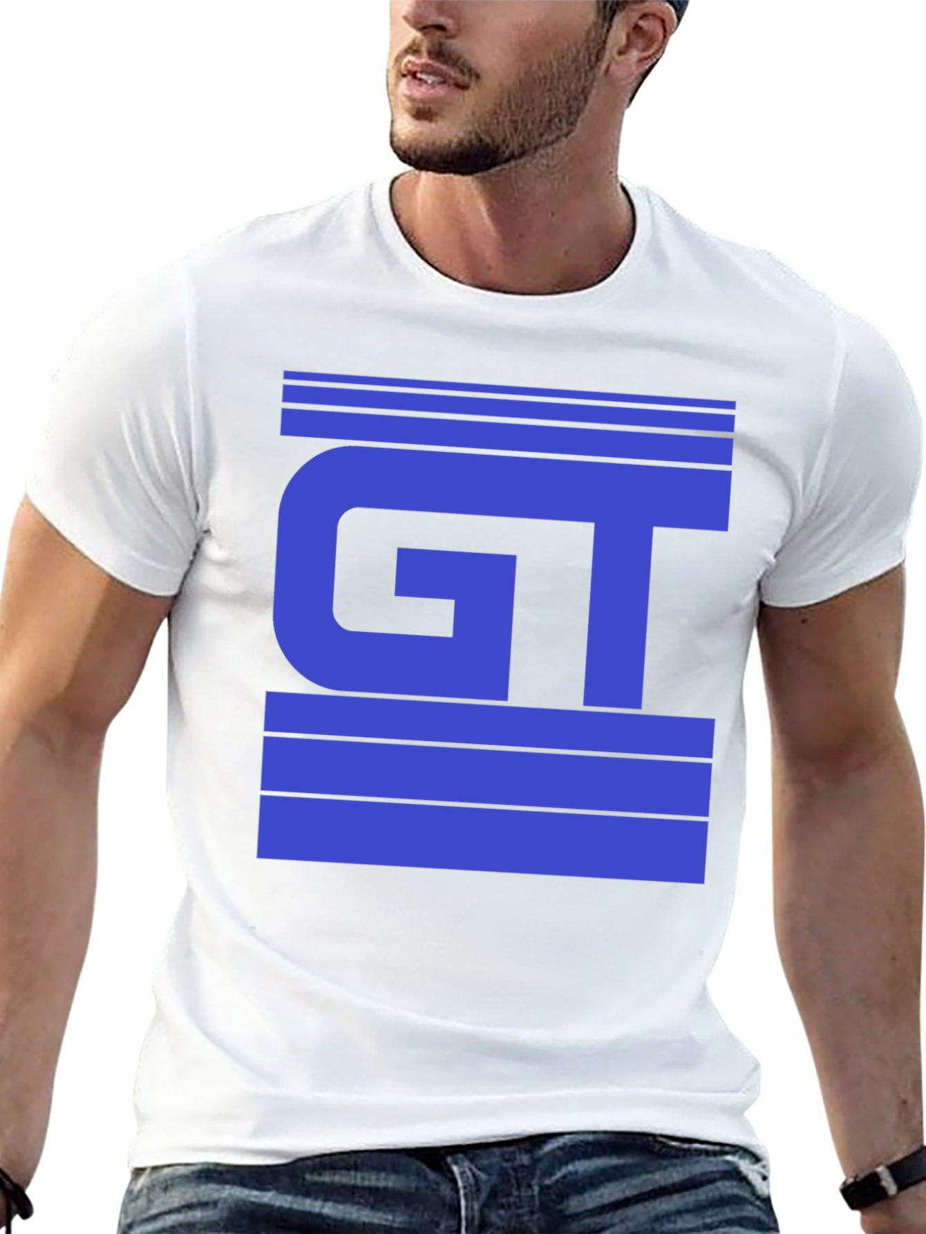GT Graphic Tee - Retro Motorsport Style