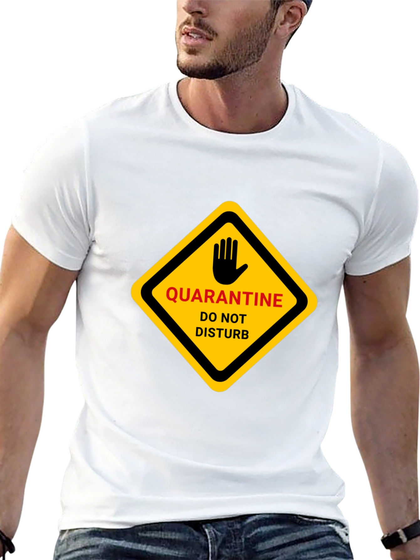 Quarantine Do Not Disturb Graphic T-Shirt