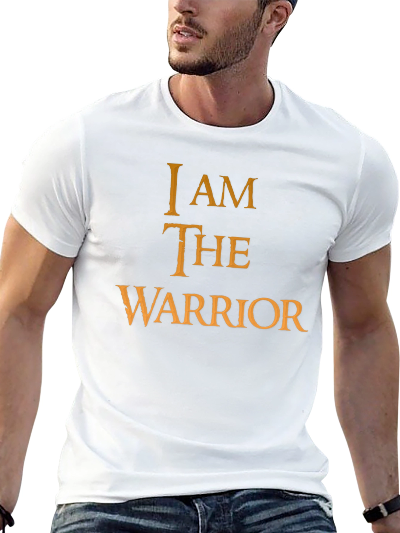 I Am The Warrior Black T-Shirt