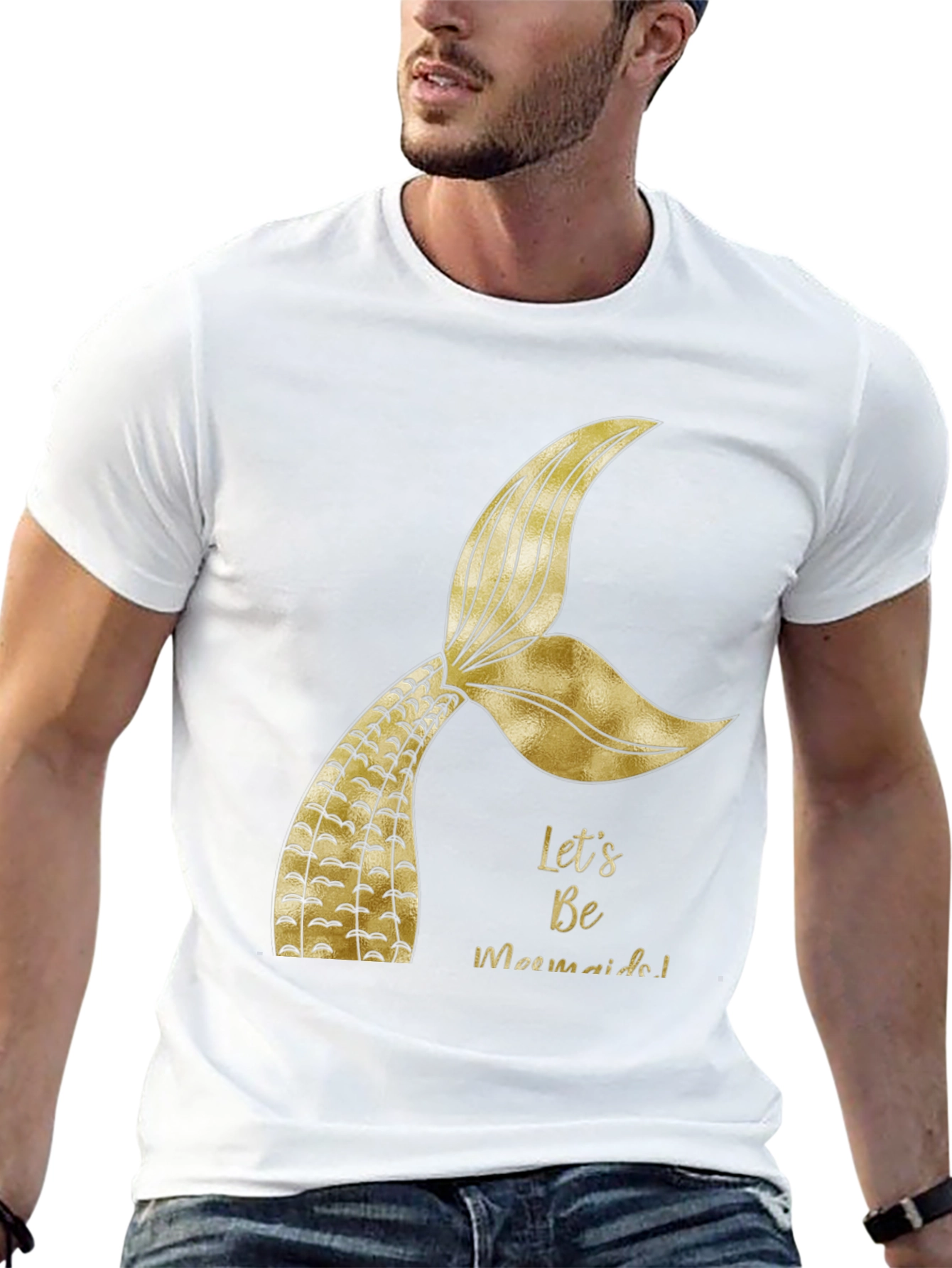 Mermaid Tail Graphic Tee - Be a Mermaid!