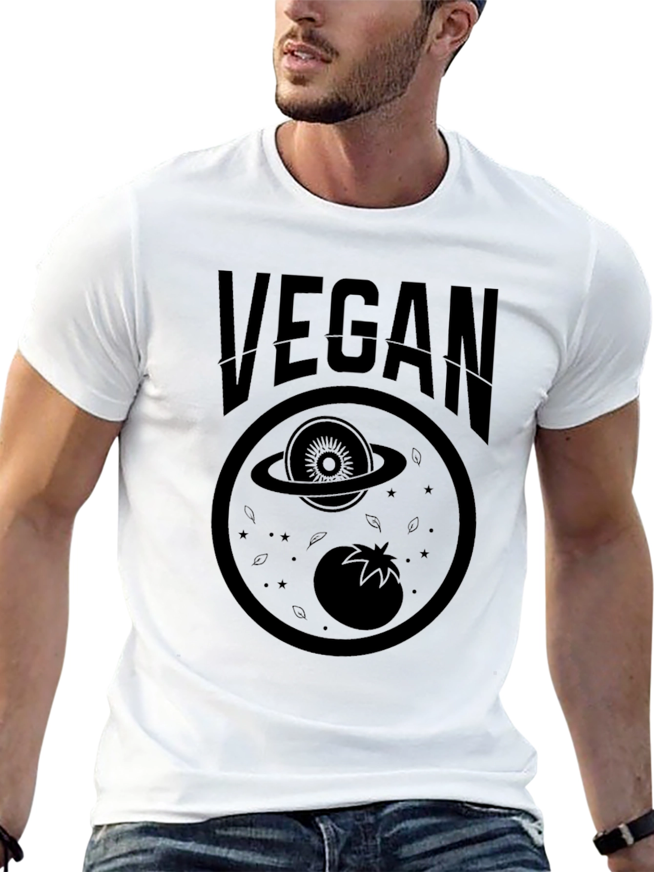 Vegan Planet Tee - Stylish & Comfortable