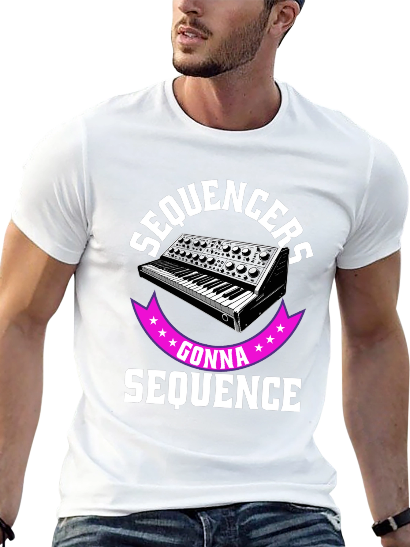 Sequencer T-Shirt - Electronic Music Producer Tee