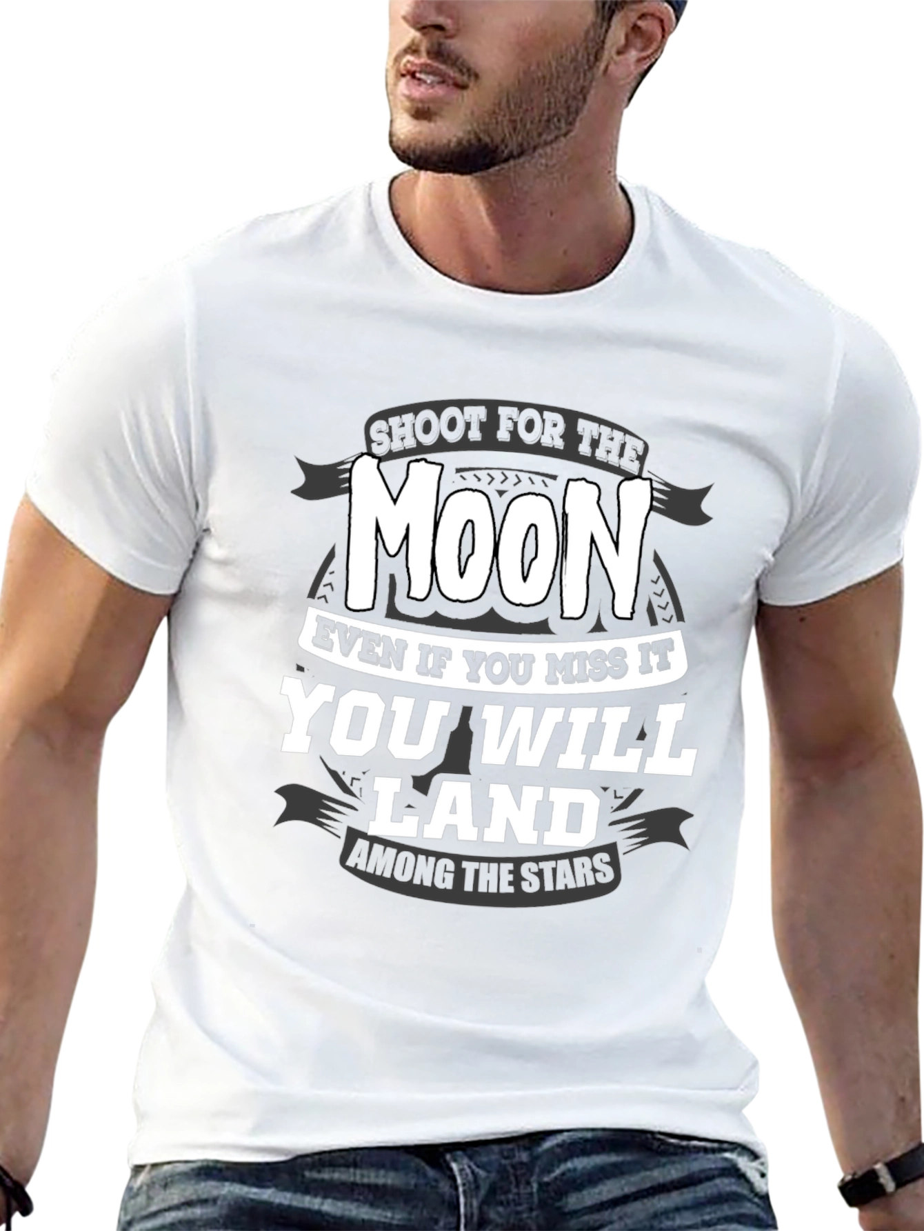 Shoot for the Moon Graphic Tee