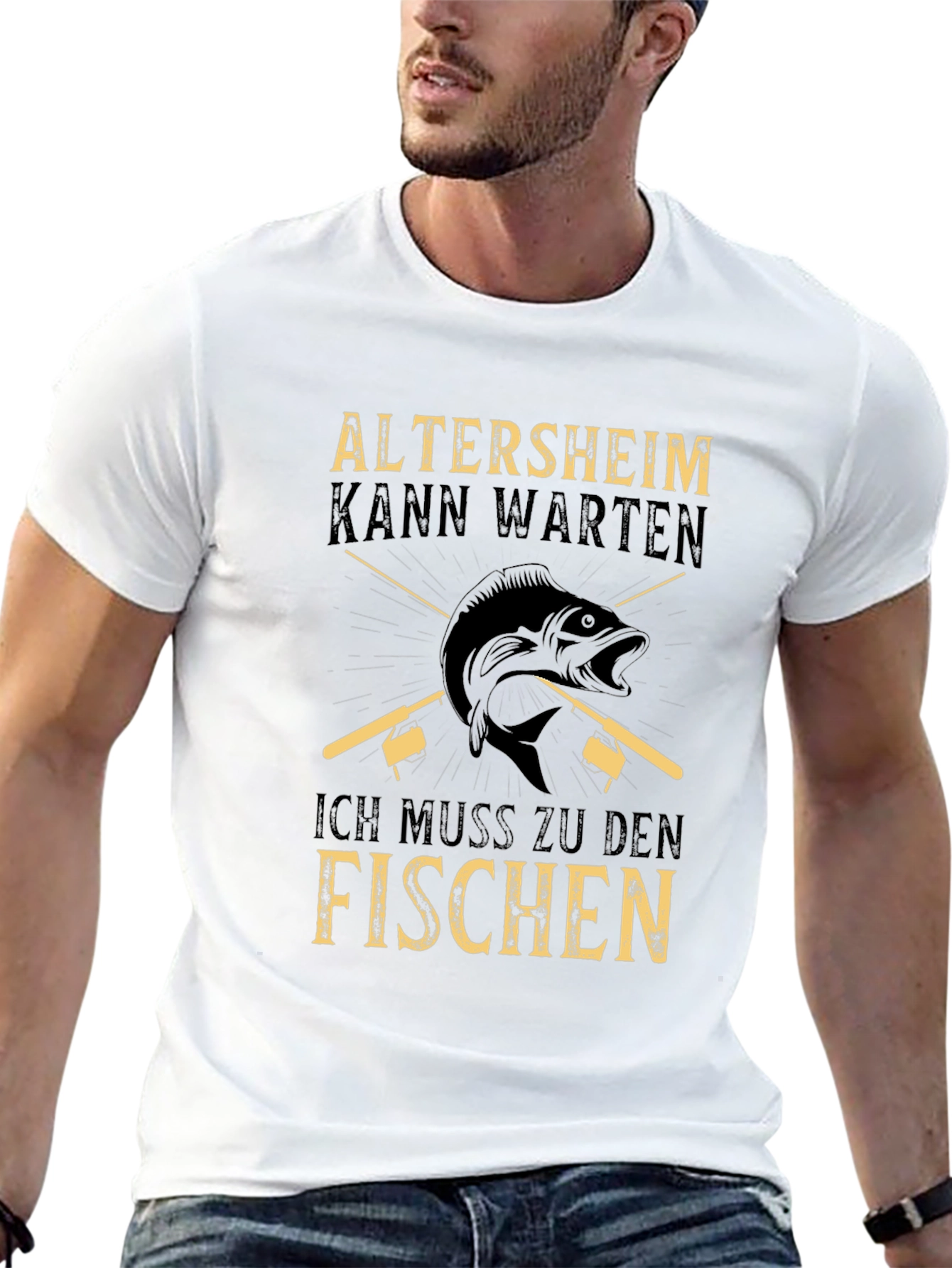 Fishing T-Shirt - Altersheim Kann Warten