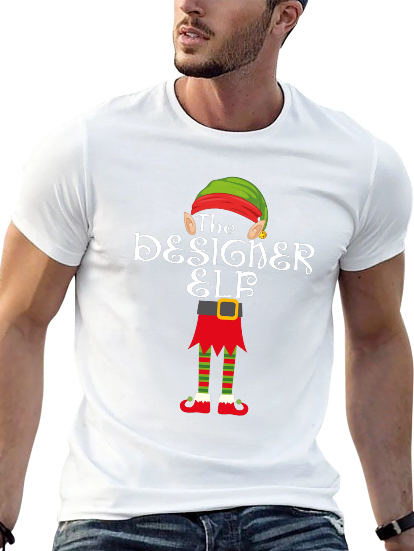 The Designer Elf T-Shirt - Christmas Holiday Tee