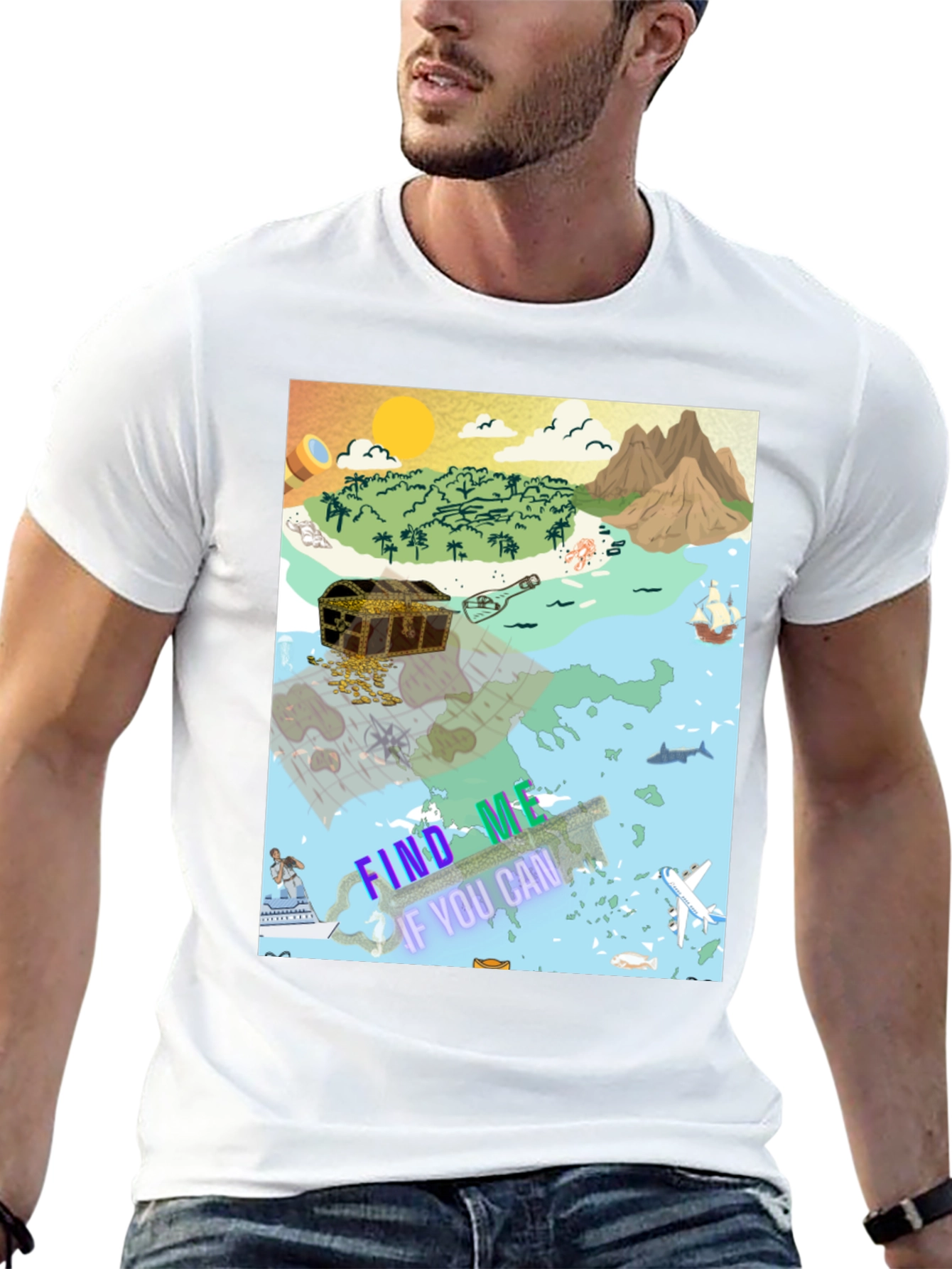 Find Me If You Can Graphic T-Shirt