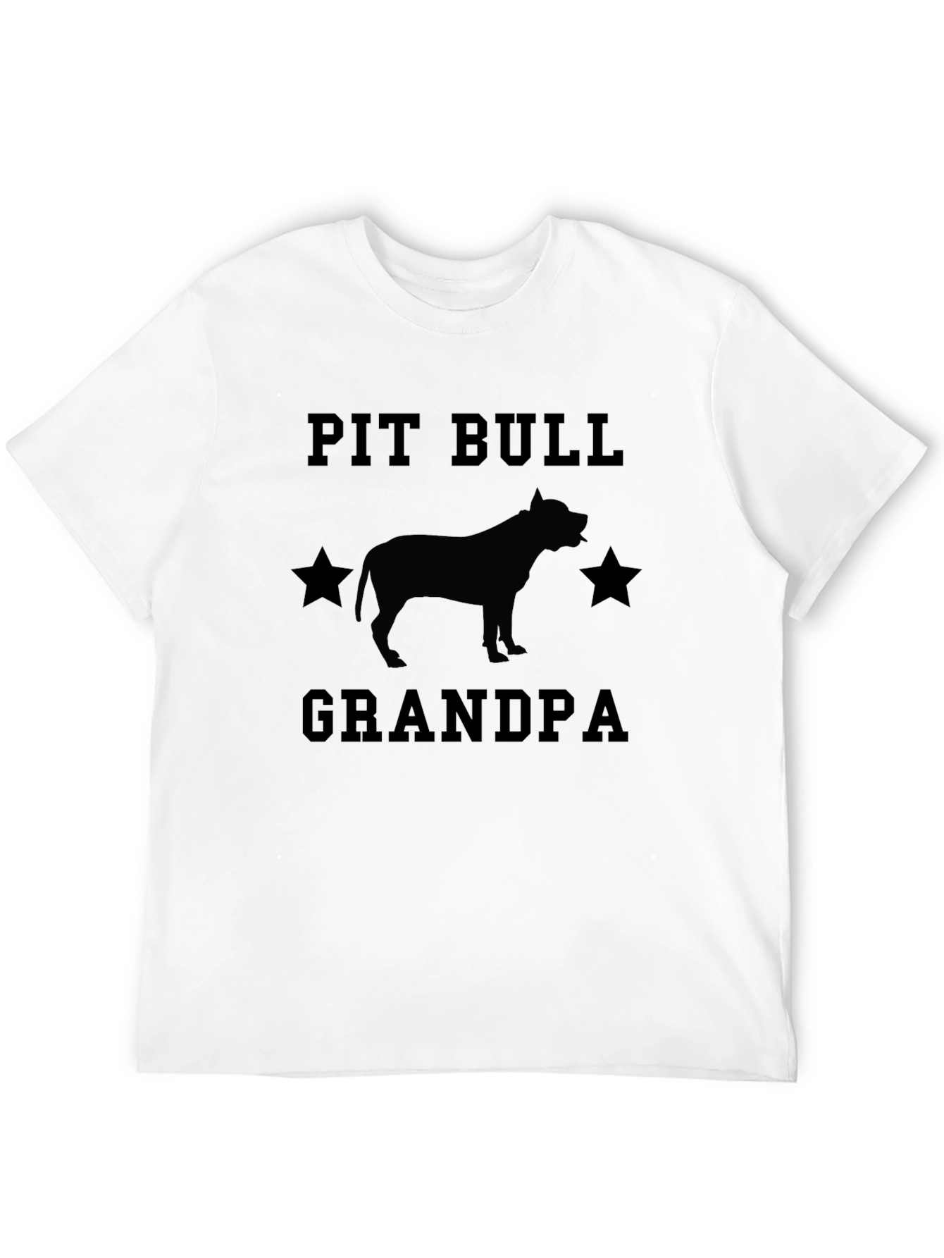 Pit Bull Grandpa T-Shirt - Mens Graphic Tee