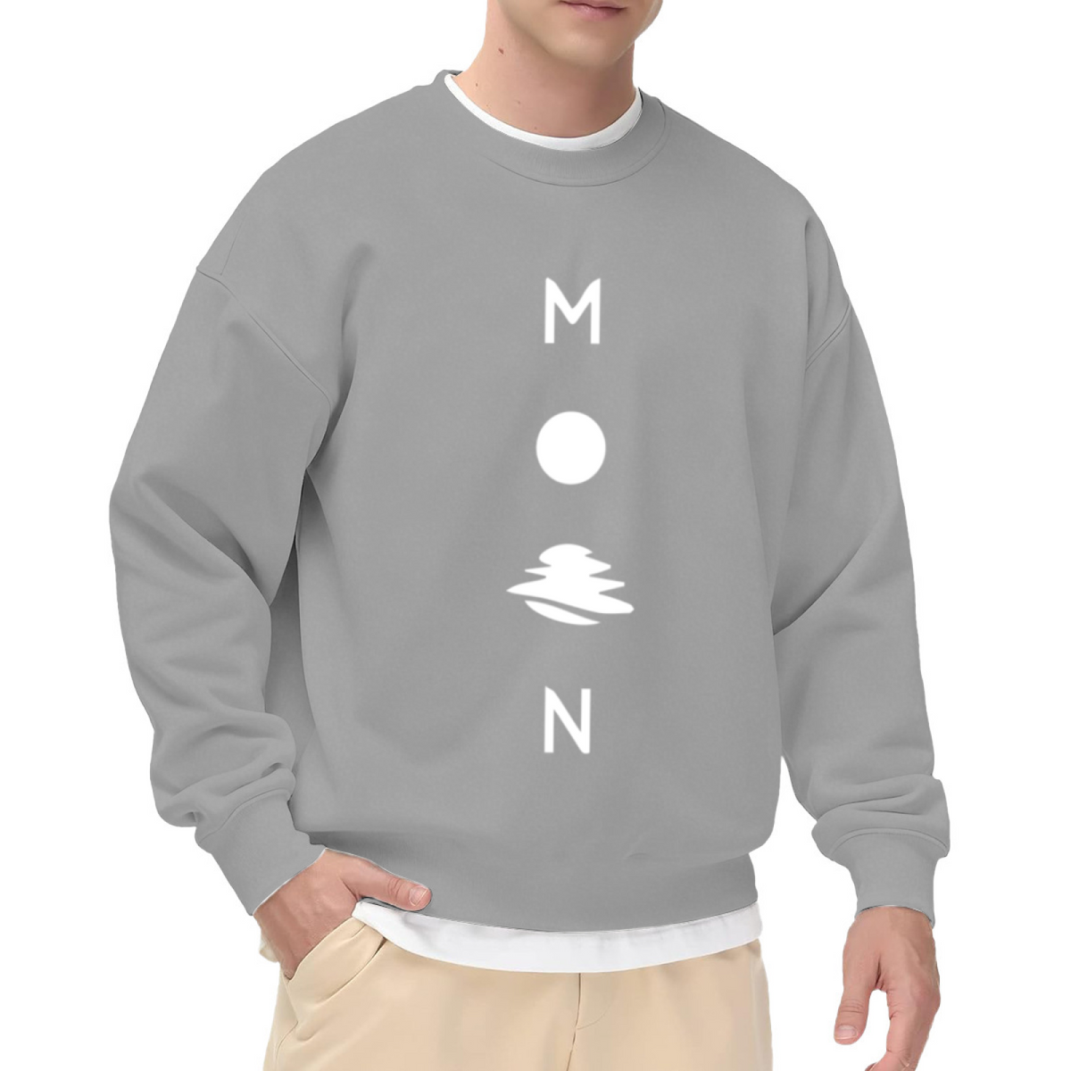 Abstract Wave Art Graphic ԲÁìÎÀÒ - Unique Design Pullover Sweatshirt