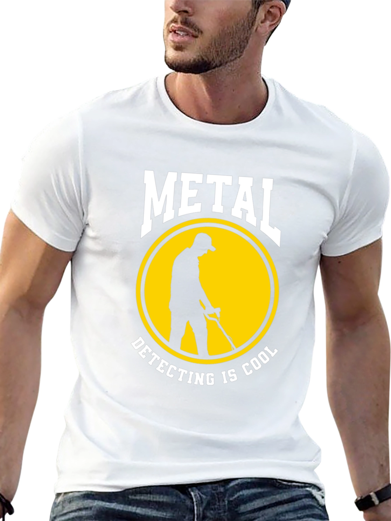Metal Detecting Is Cool Graphic T-Shirt
