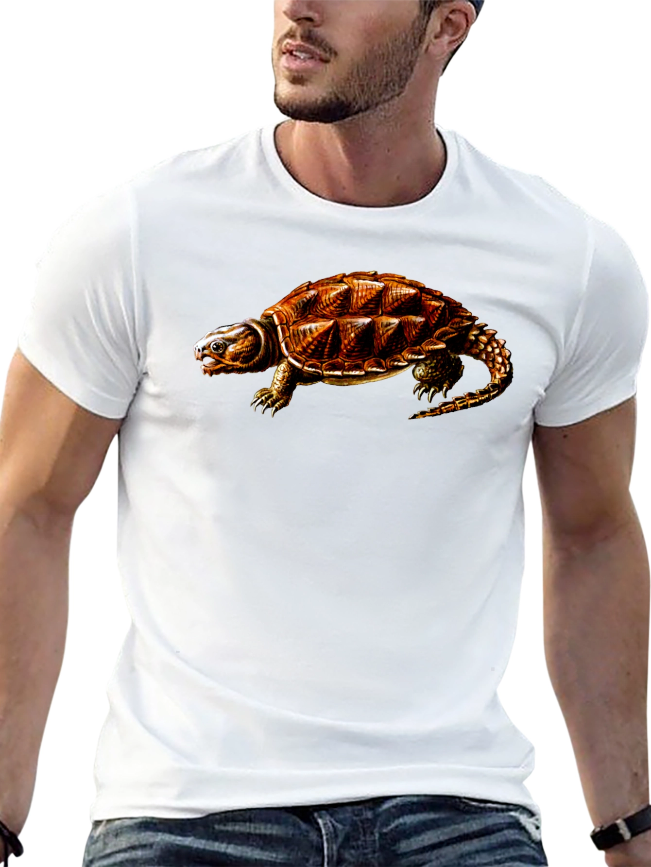 Alligator Snapping Turtle Graphic Tee