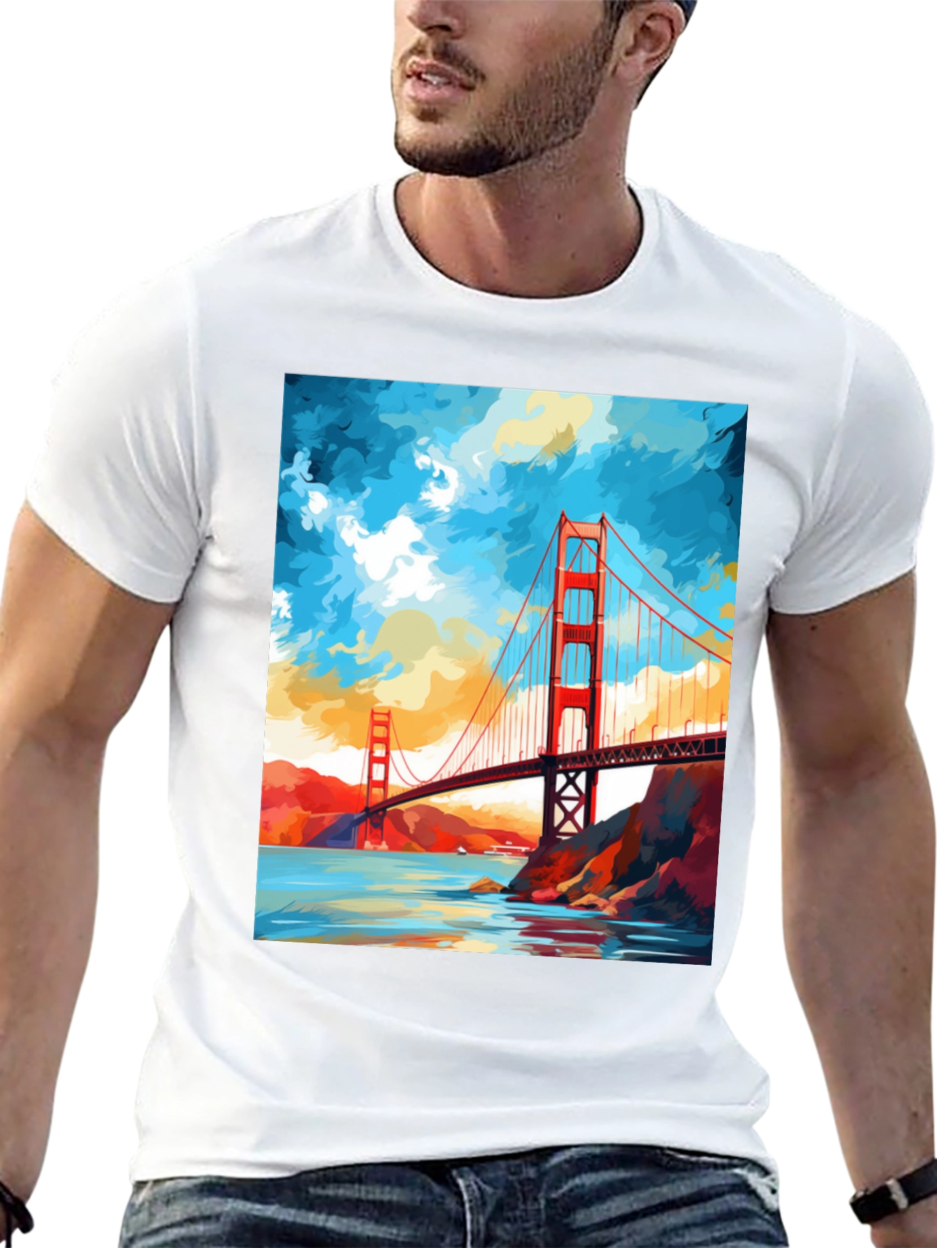 Golden Gate Bridge Graphic Tee