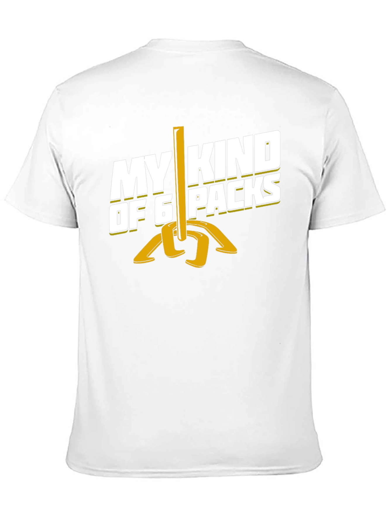 My Kind of 6 Packs Horseshoes Graphic T-Shirt