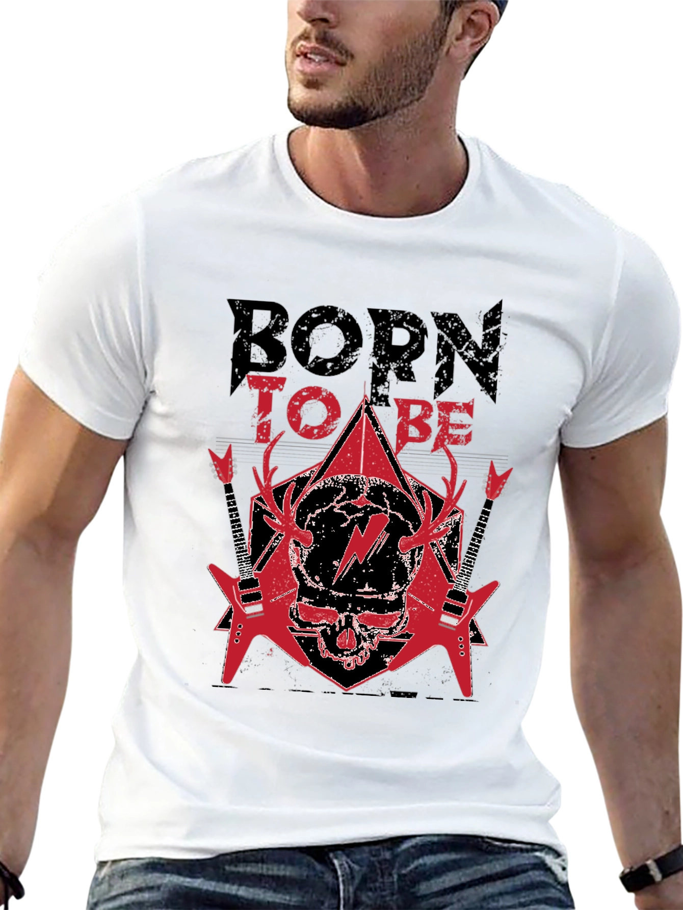 Born To Be Metal Black T-Shirt
