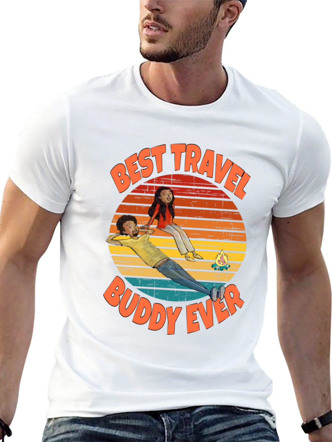 Best Travel Buddy Ever Graphic Tee
