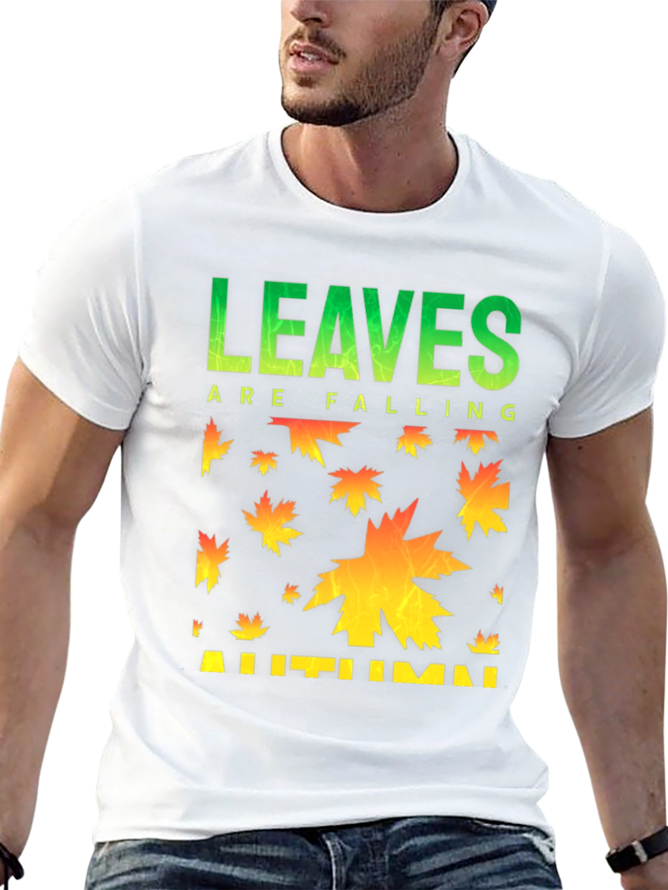 Autumn Leaves T-Shirt: Fall Season Tee