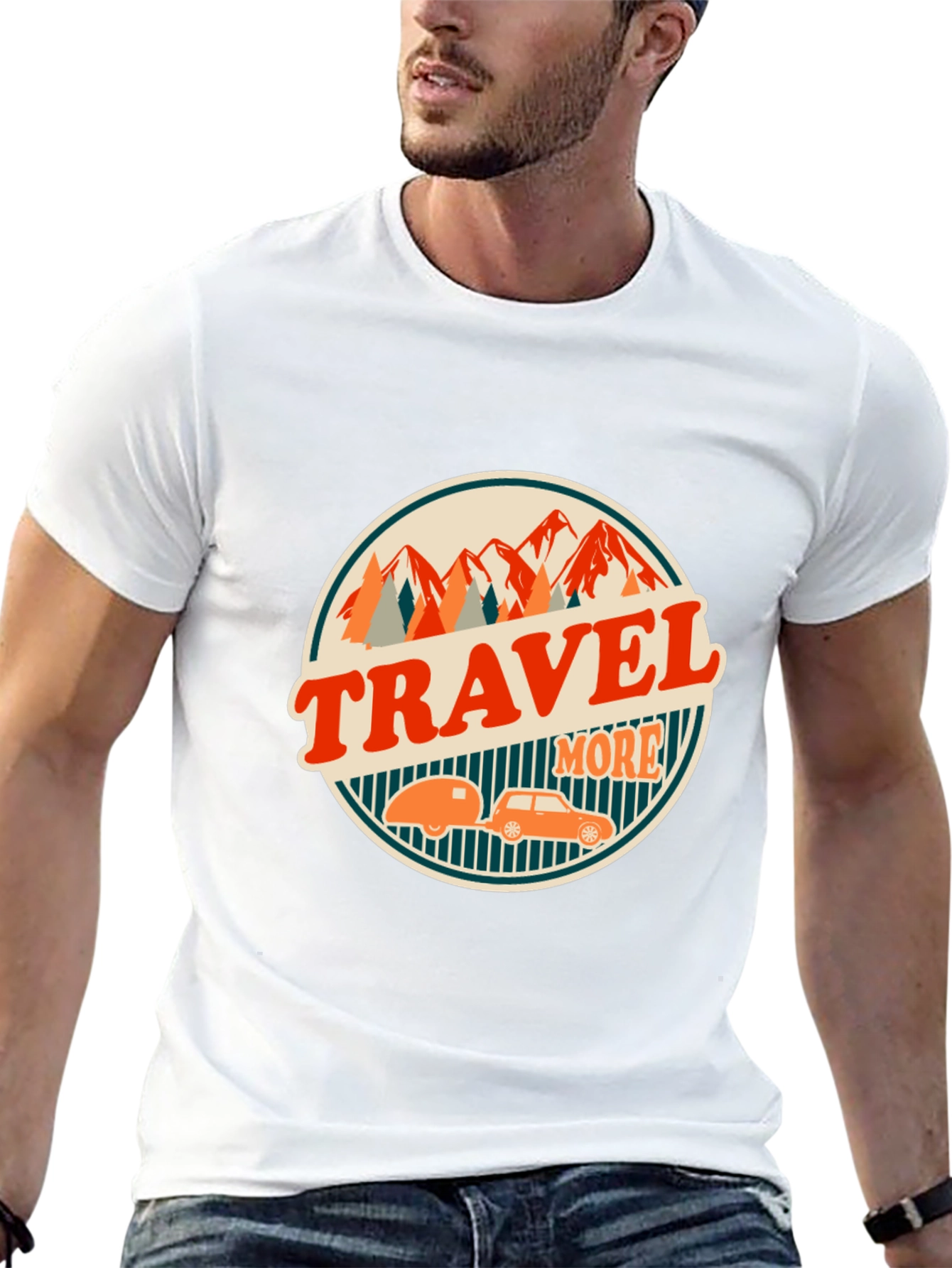 Travel More Graphic T-Shirt