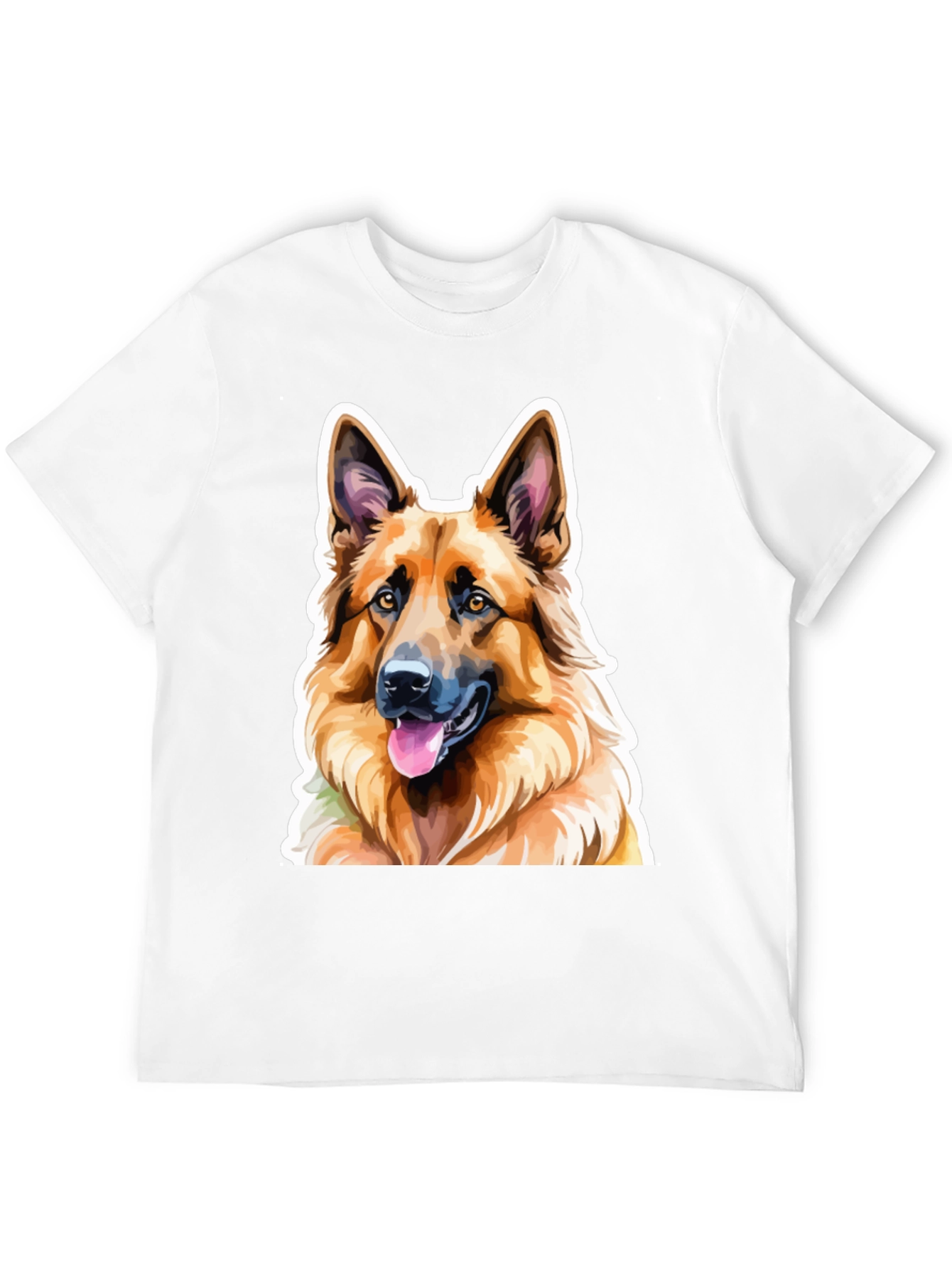 German Shepherd Graphic Tee - Dog Lovers Shirt
