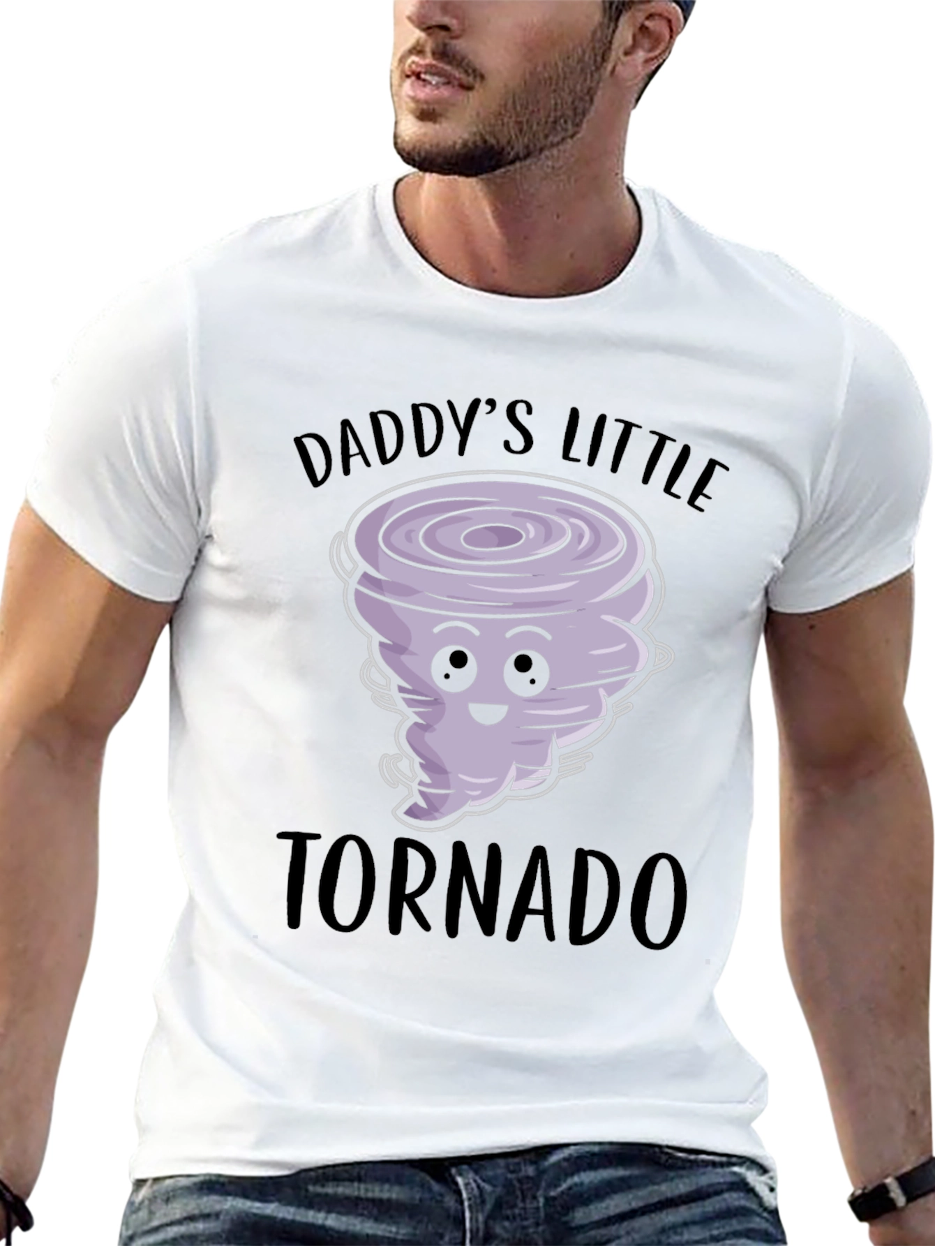 Daddys Little Tornado Graphic T-Shirt