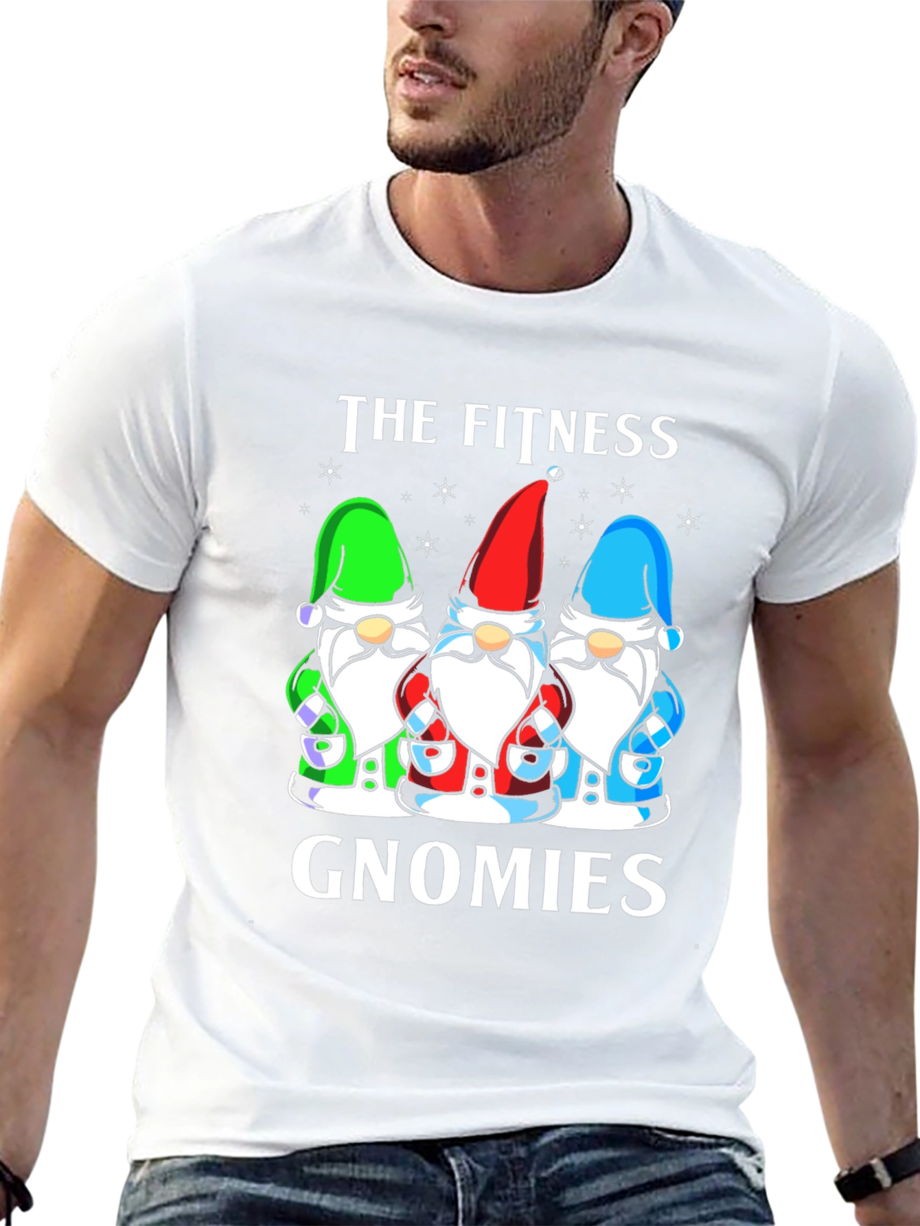 Fitness Gnomies T-Shirt - Workout Humor