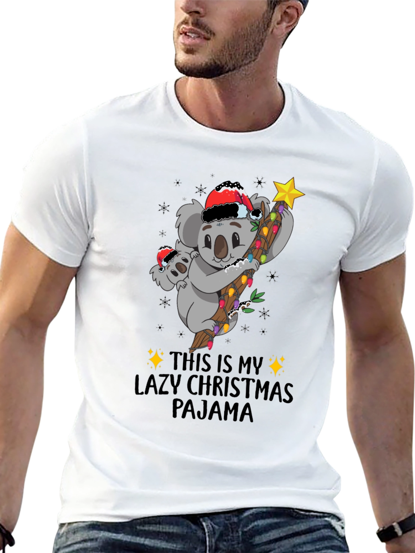 Koala Christmas Pajama T-Shirt