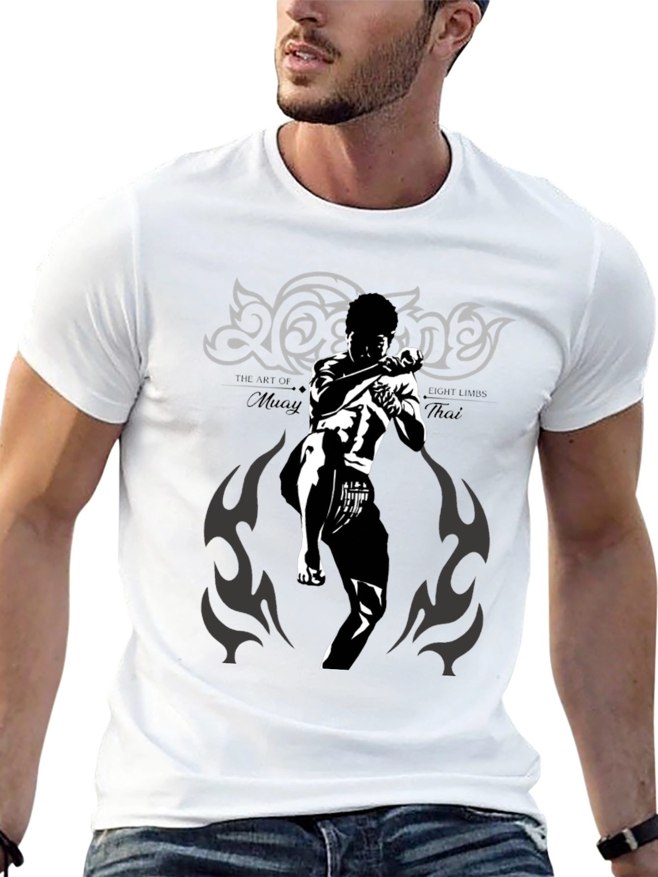 Muay Thai Graphic T-Shirt - Martial Arts Tee