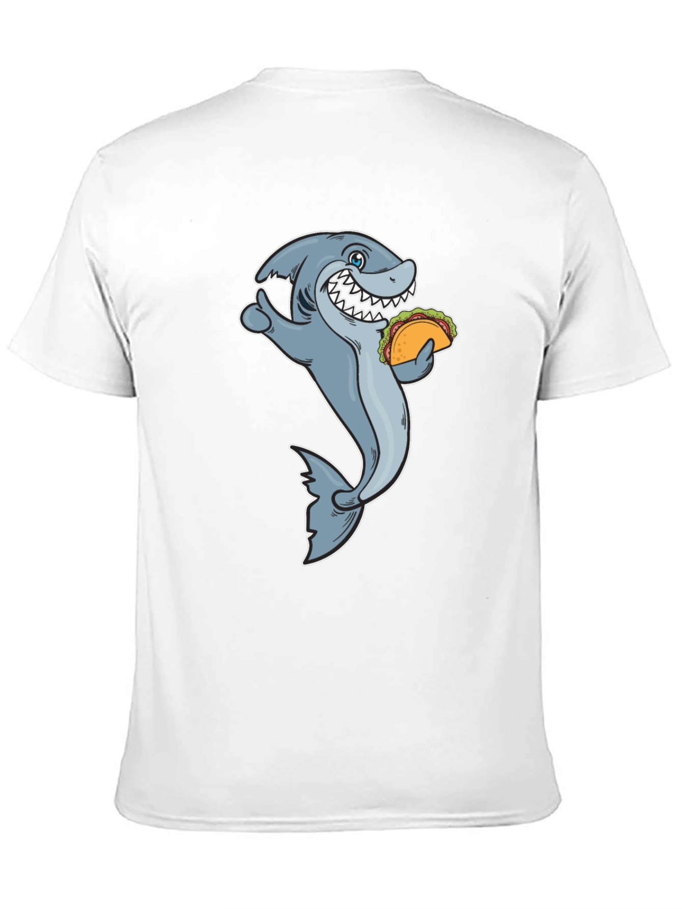 Shark Taco Funny Graphic Tee