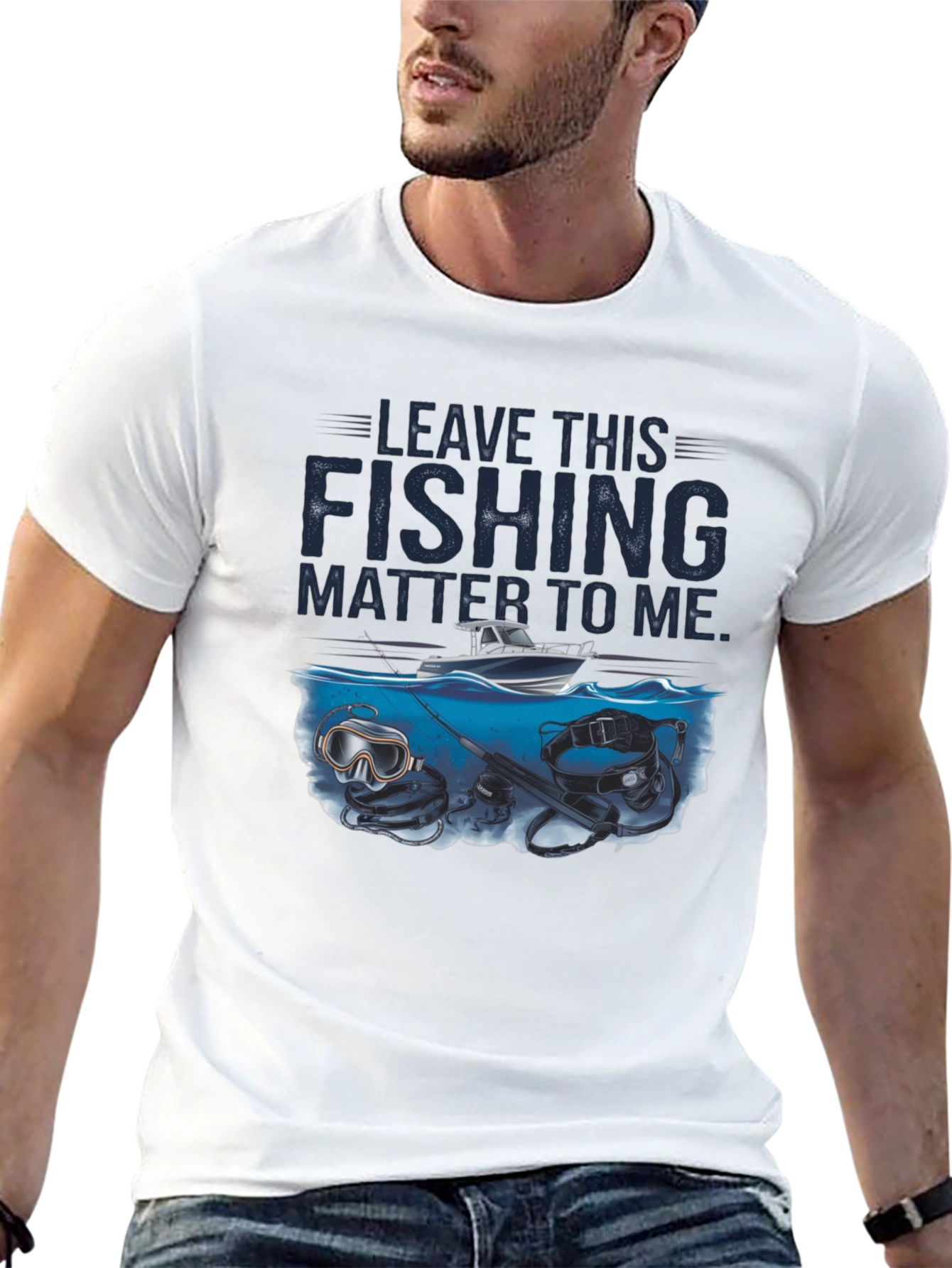 Fishing T-Shirt - Leave This Fishing Matter To Me
