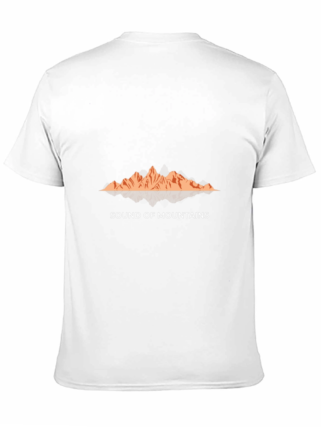 Sound of Mountains Black T-Shirt