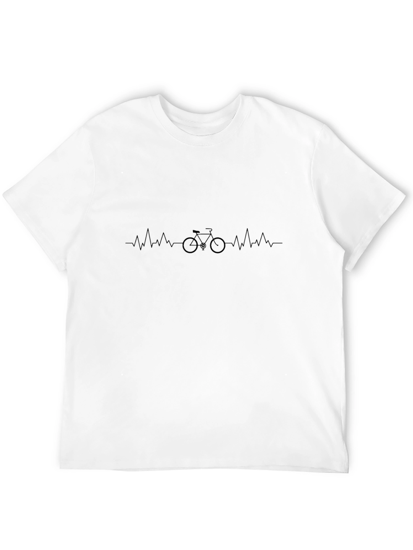 Cycling Heartbeat T-Shirt - Ride On!