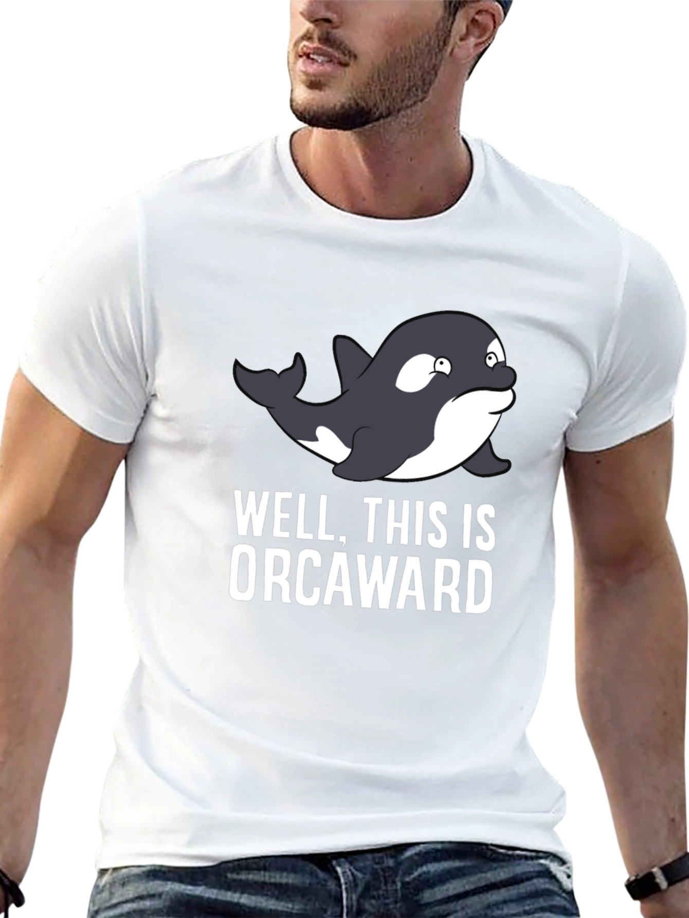 Orcaward T-Shirt: Funny Orca Pun Graphic Tee