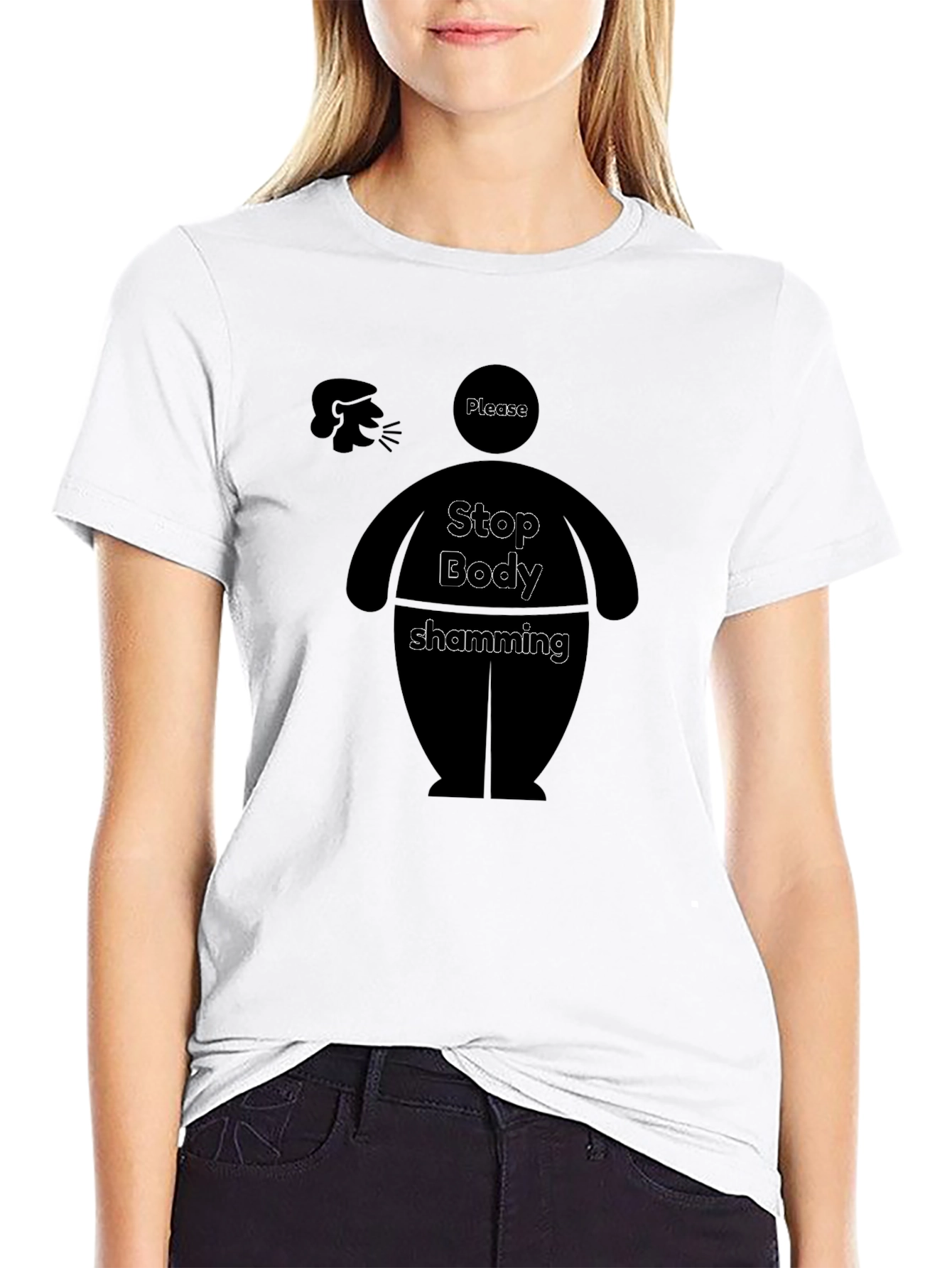 Stop Body Shaming Graphic T-Shirt - Unisex