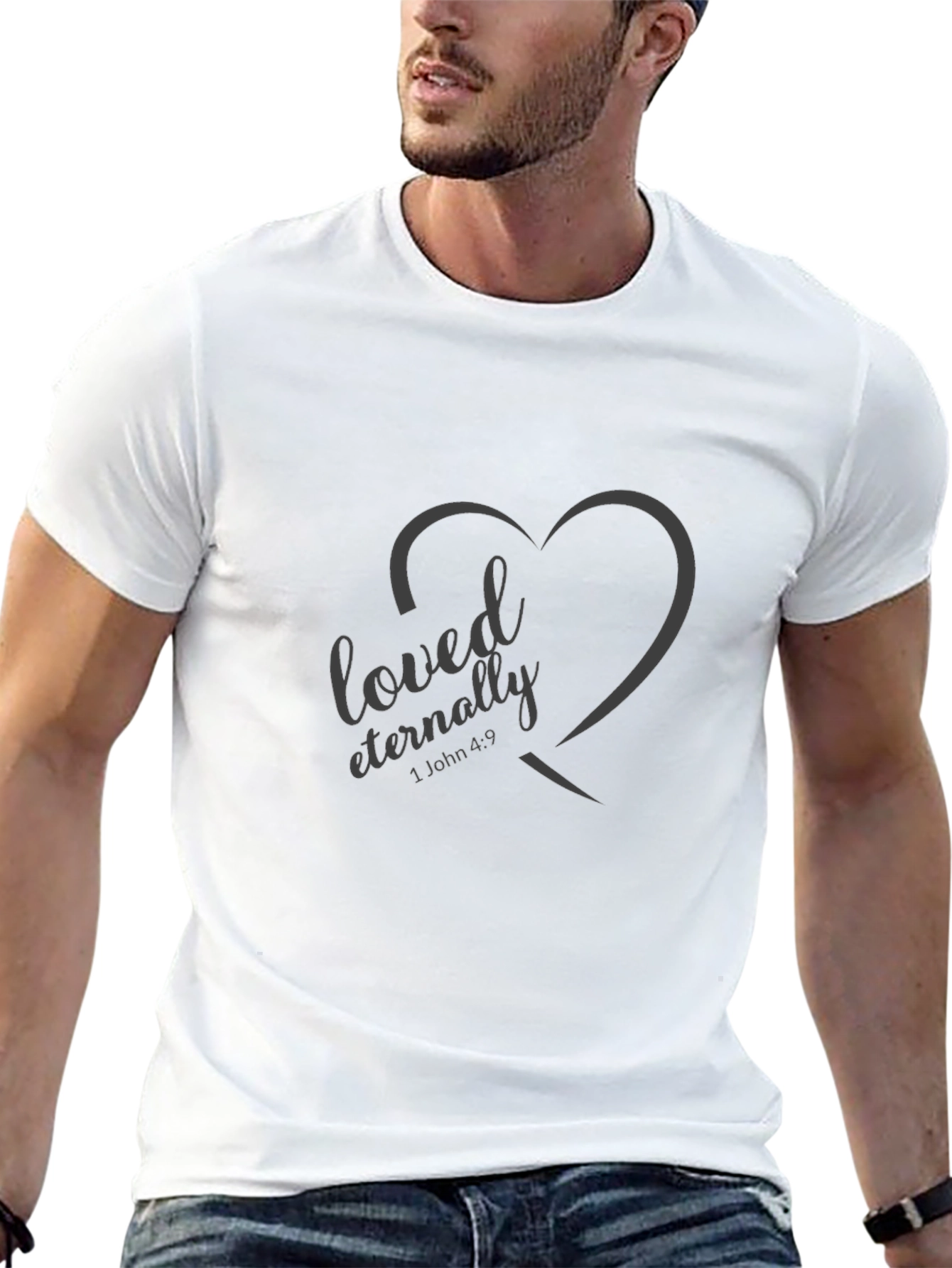 Loved Eternally T-Shirt - Christian Apparel