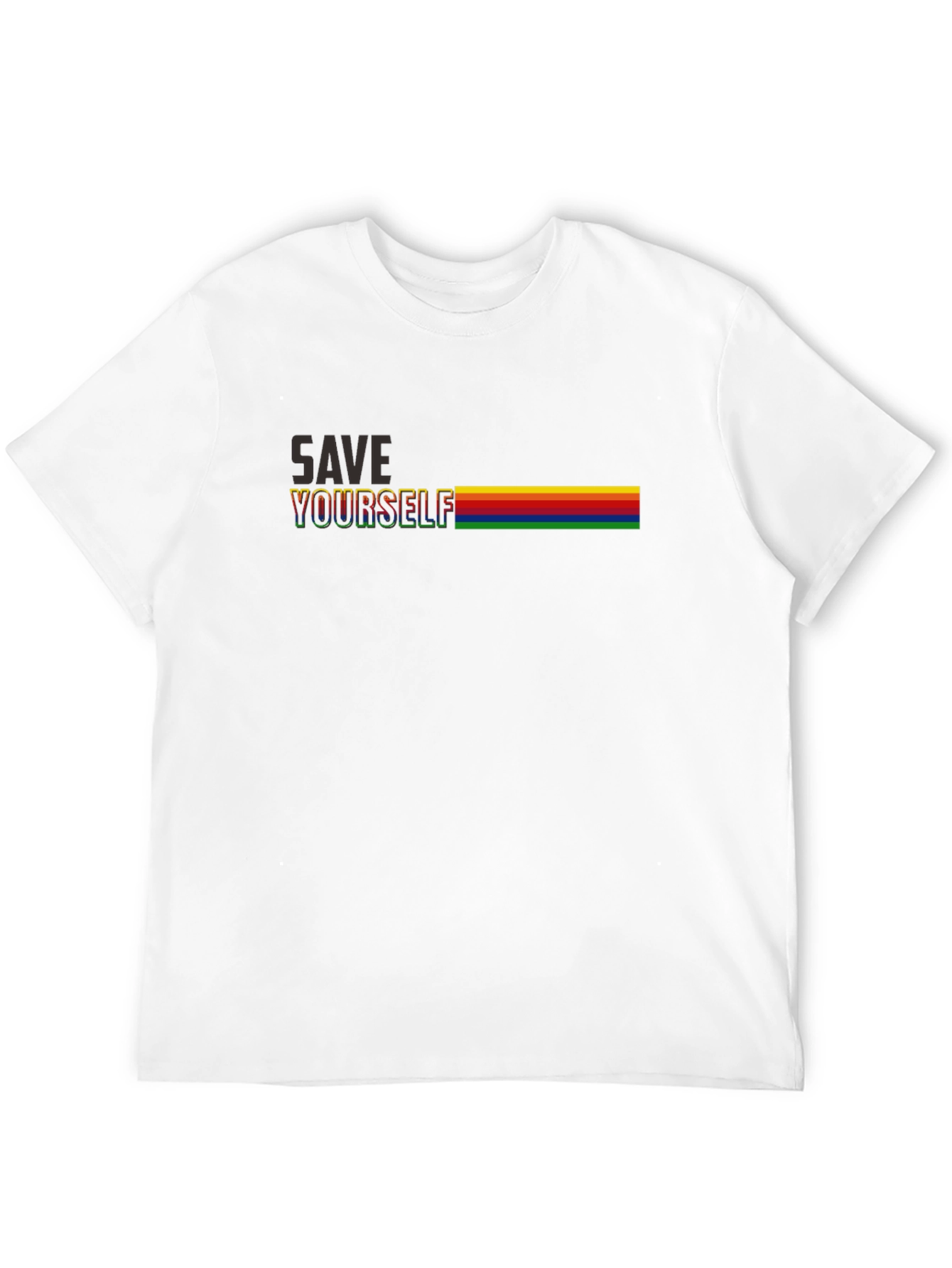 Save Yourself Rainbow T-Shirt