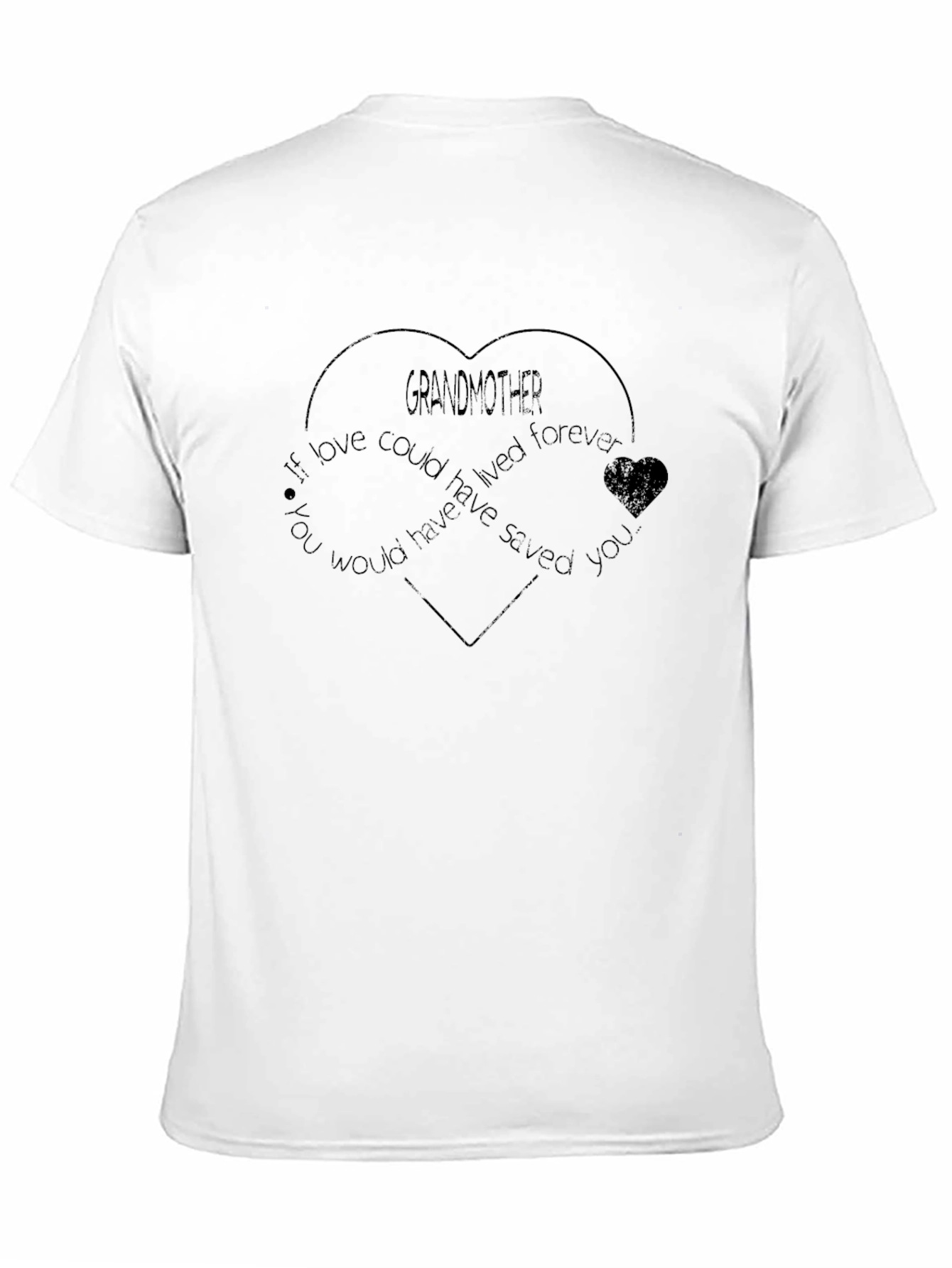 Grandmother Memorial Heart T-Shirt