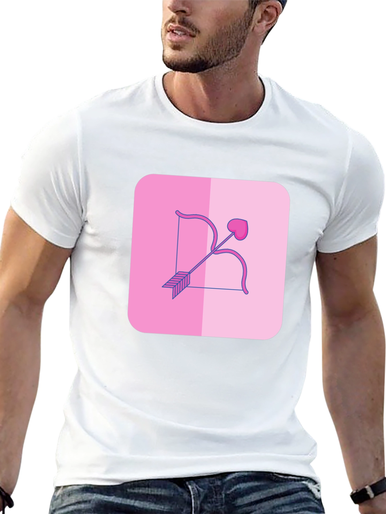 Cupids Arrow Graphic Tee - Black