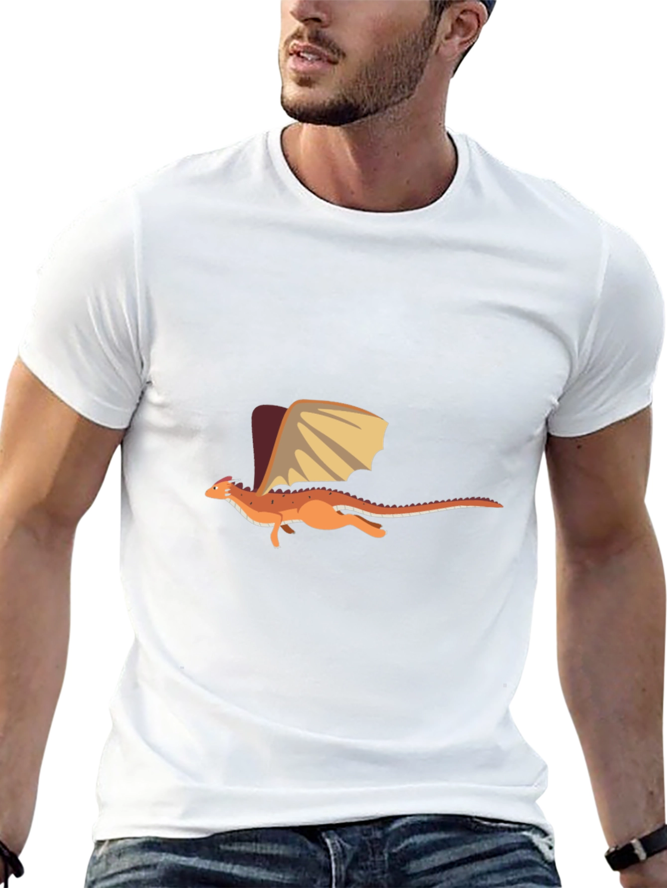 Dragon Graphic Print T-Shirt - Unisex
