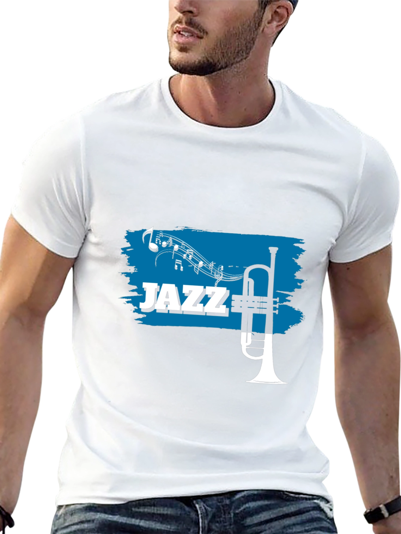 Jazz Trumpet T-Shirt - Cool Music Tee