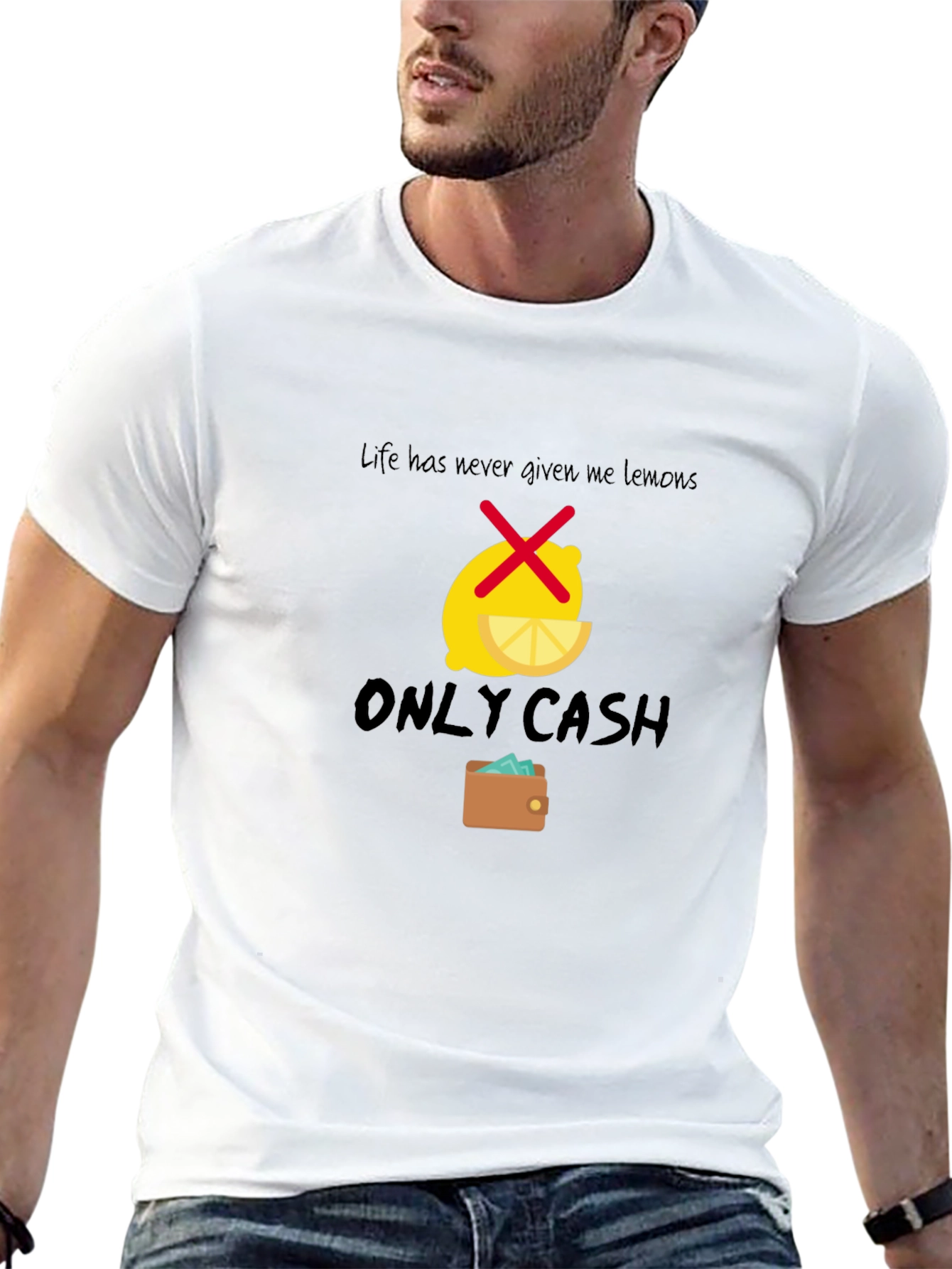Life Gave Me Cash Graphic Tee