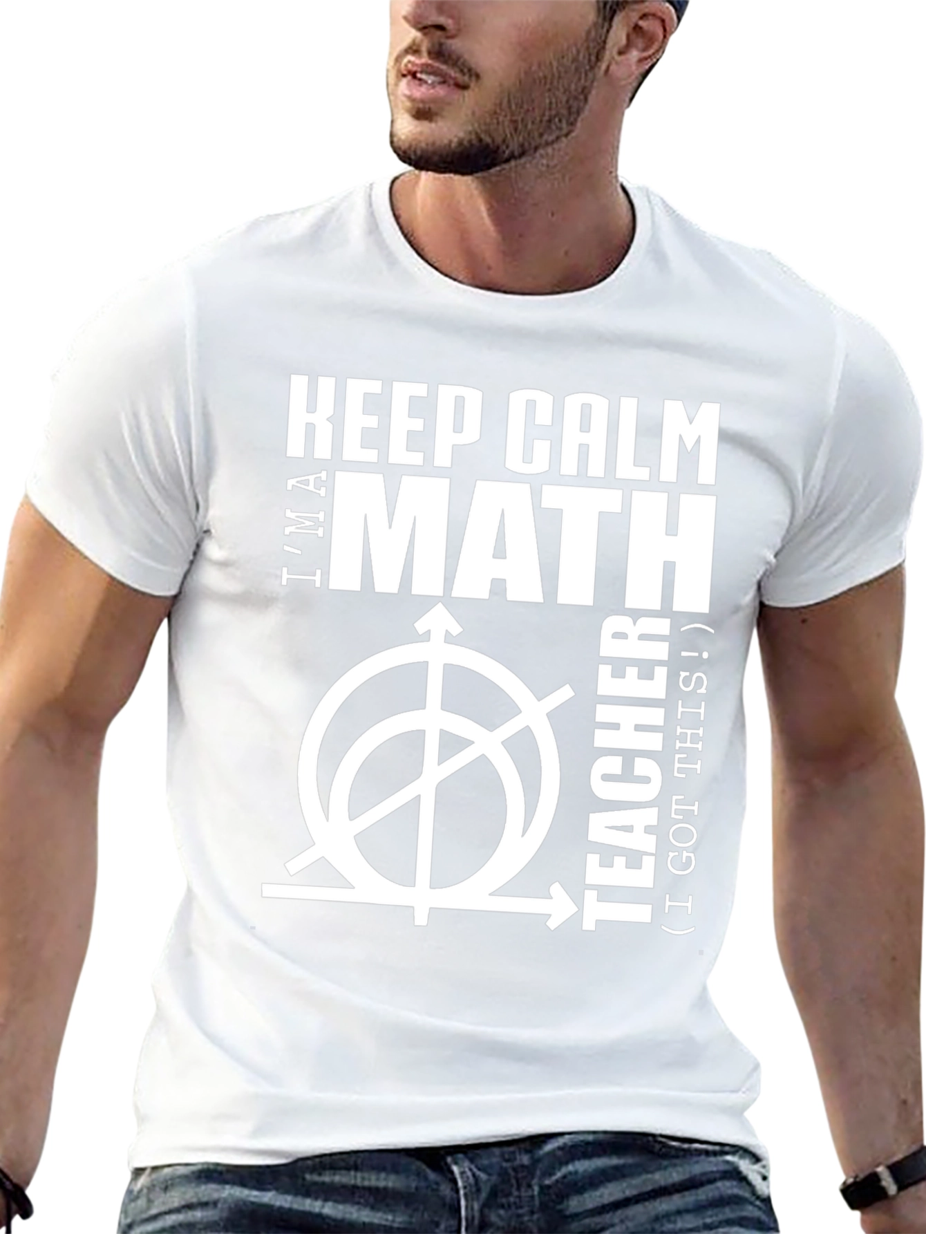 Keep Calm Im A Math Teacher T-Shirt