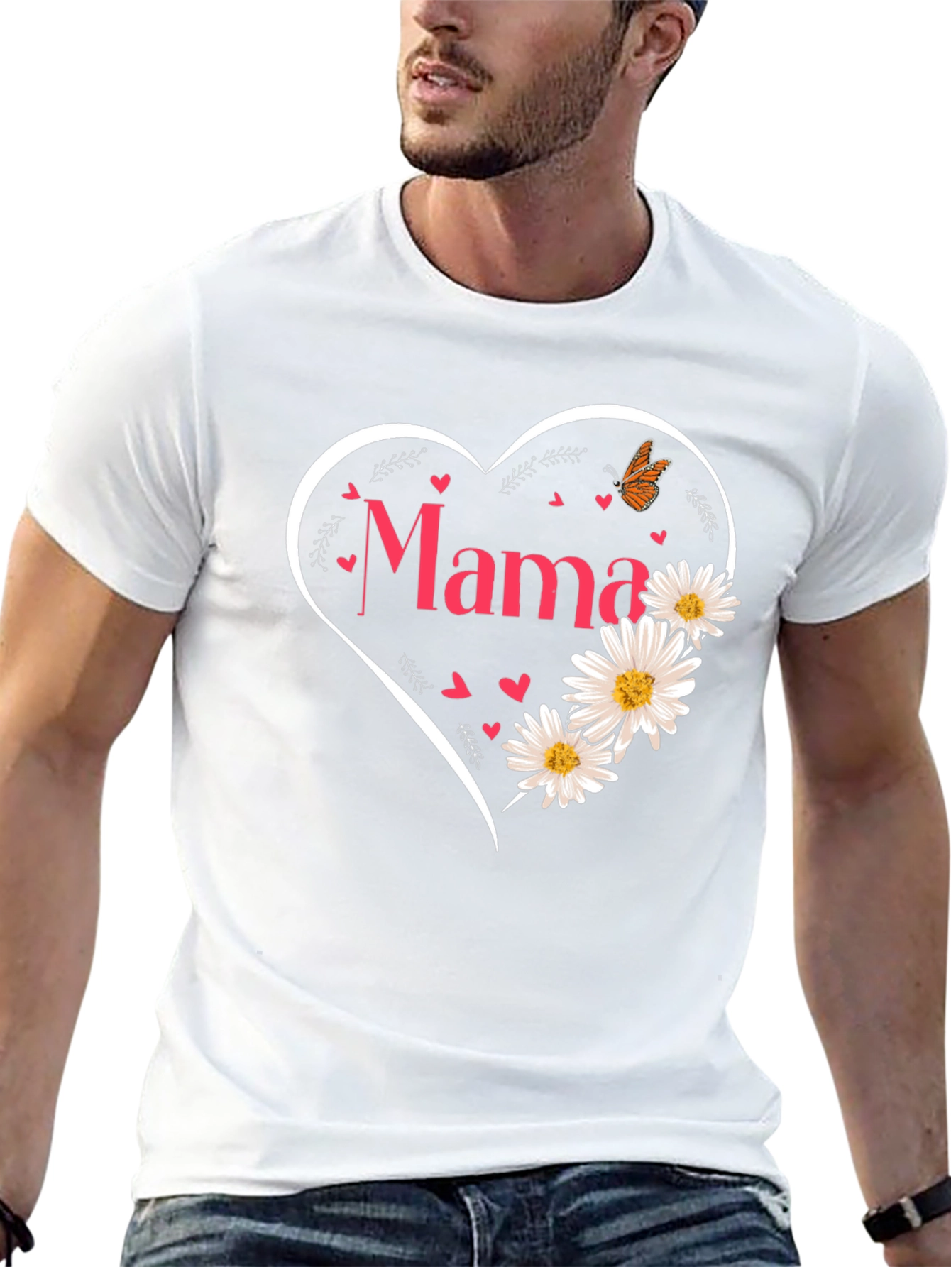 Mama Heart Graphic Tee