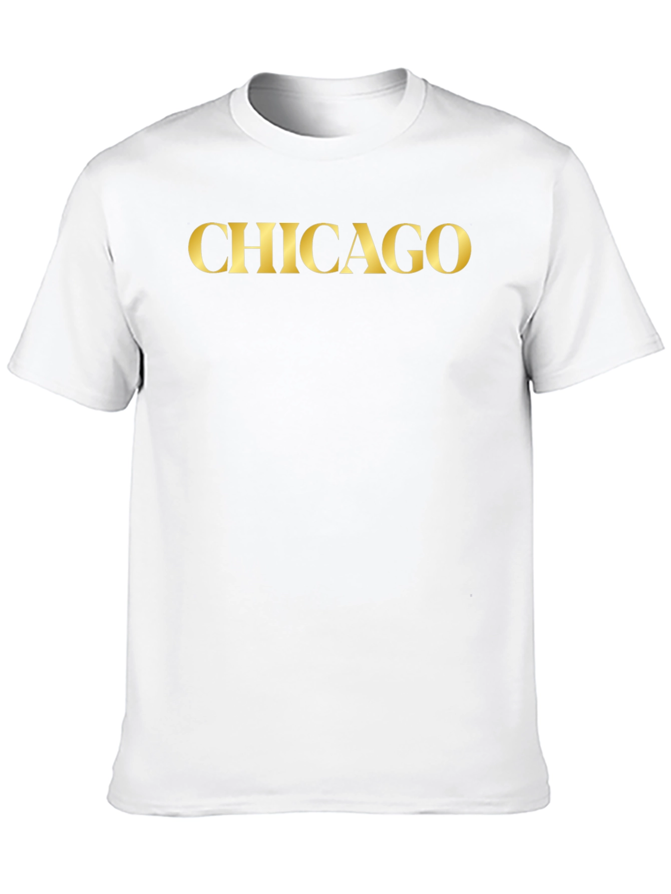 Chicago Gold Graphic Tee - Classic Black