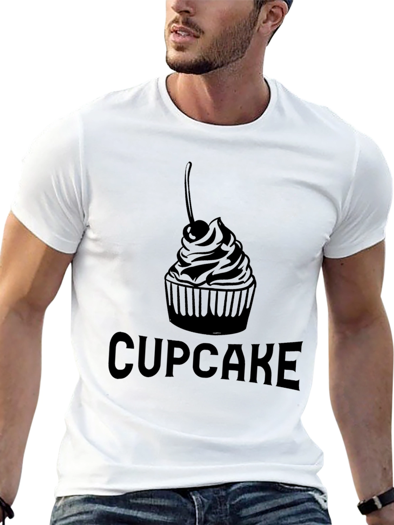 Cupcake Graphic Tee - Unisex Short Sleeve Shirt