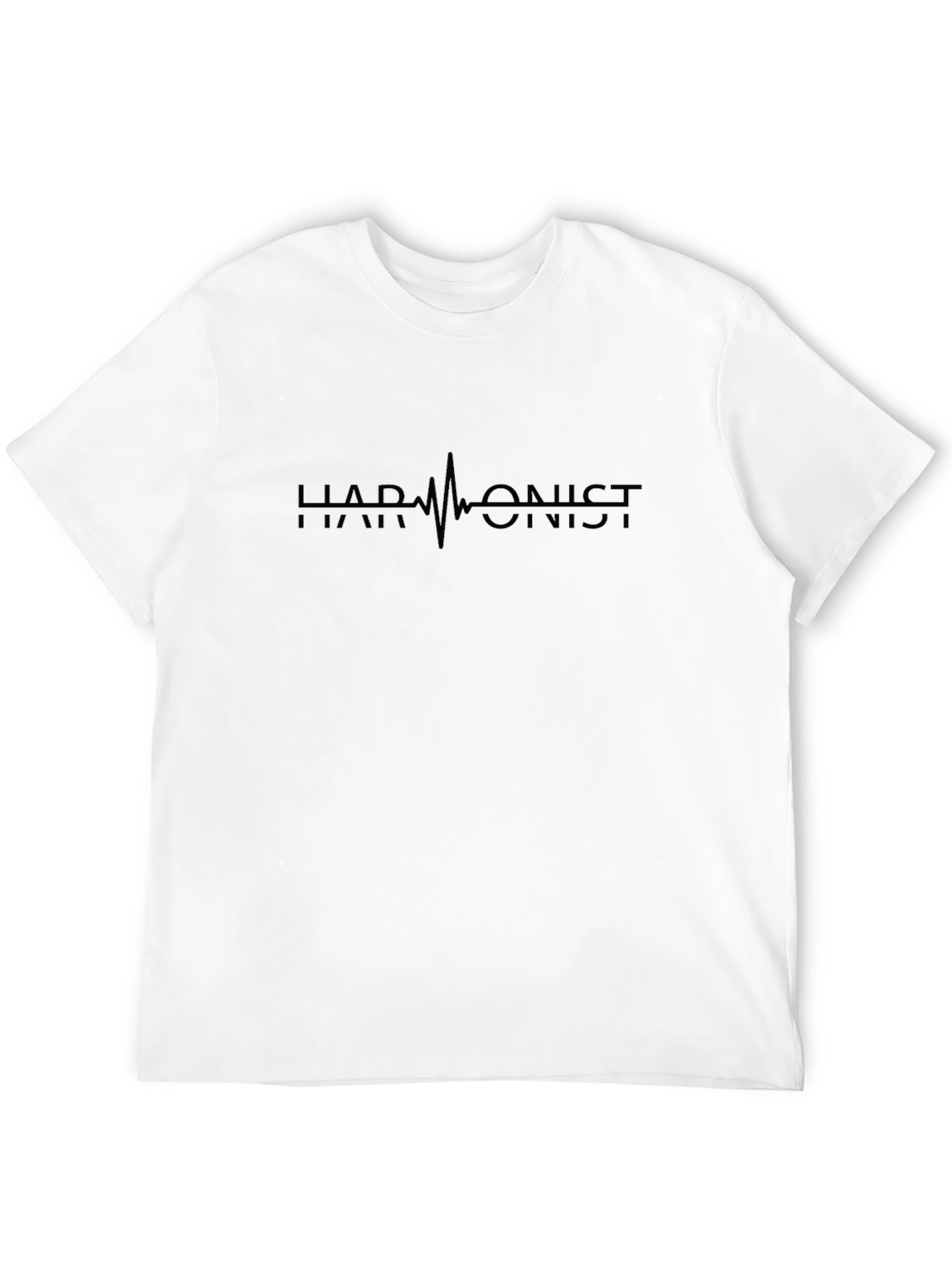 Harmonist Heartbeat Graphic T-Shirt - Modern Style